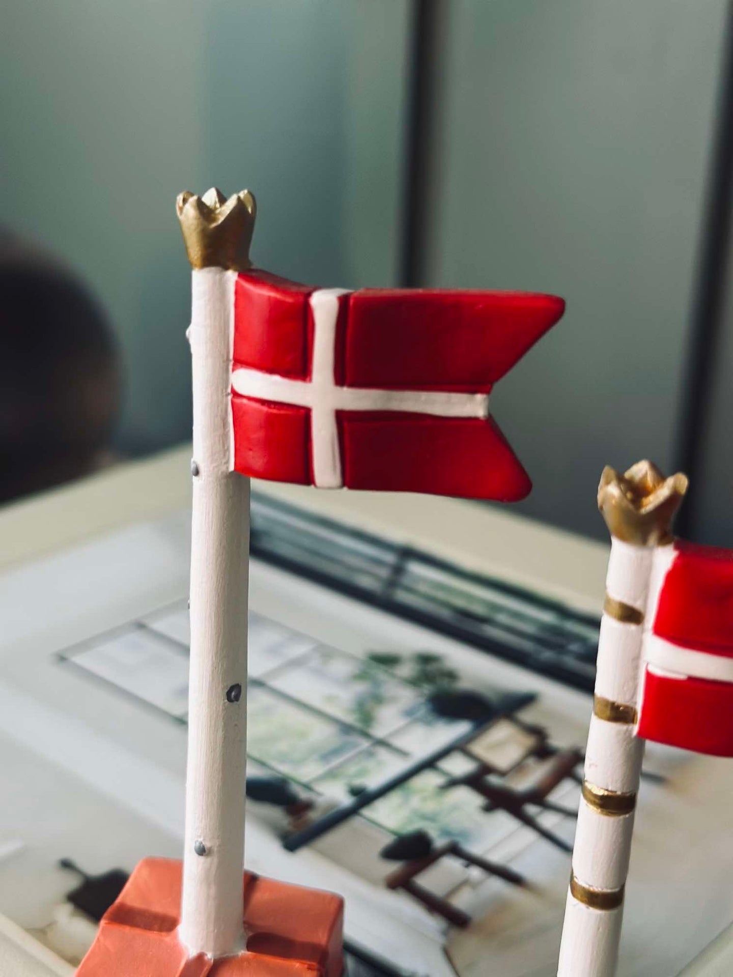 Flaggor till födelsedag - 2 st.