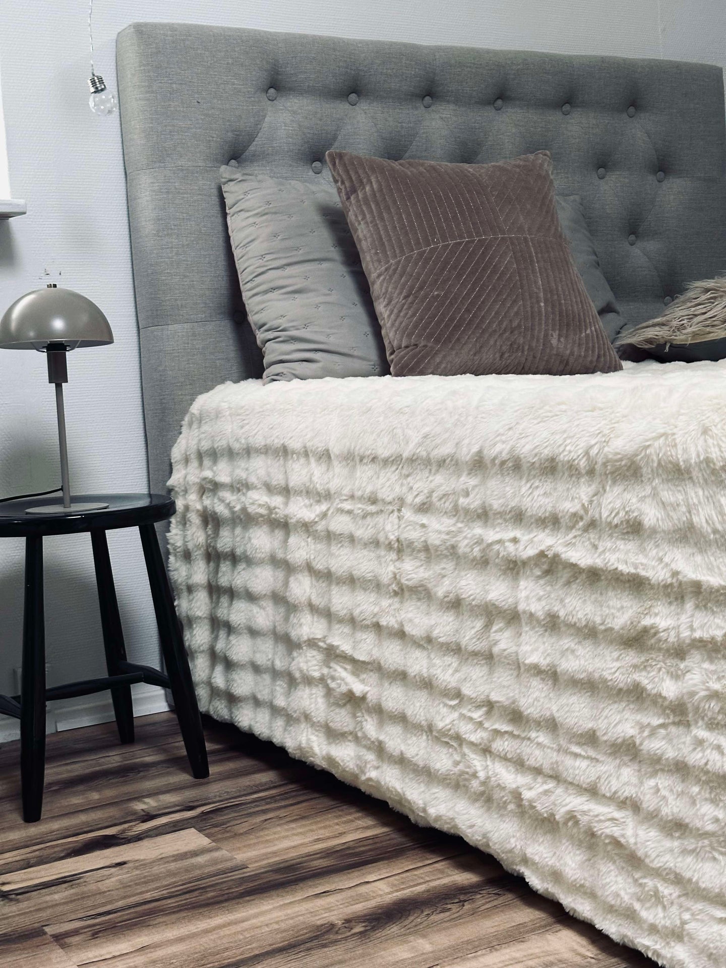 Överkast BUBBLE - Vit