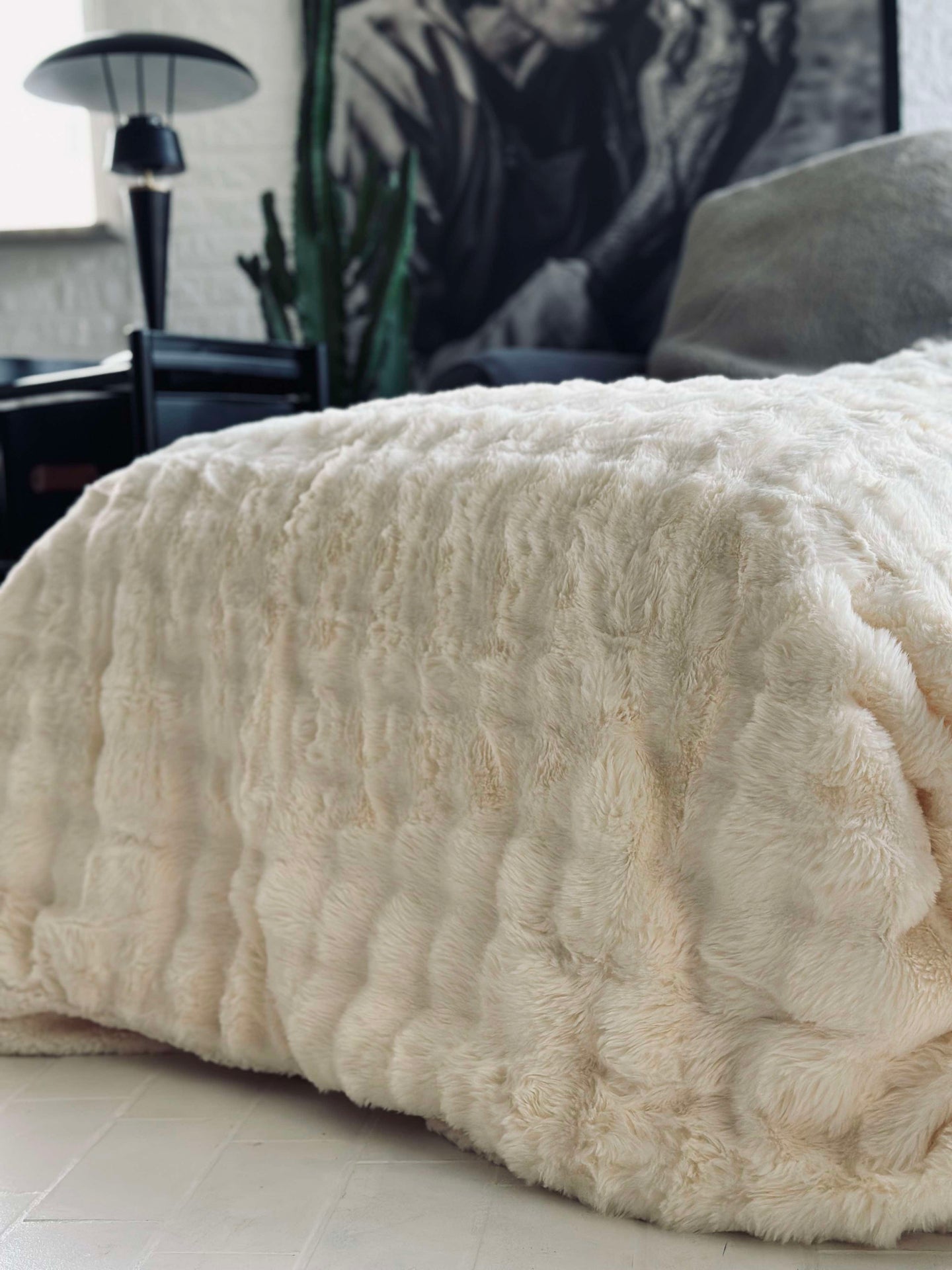 Överkast BUBBLE - Vit