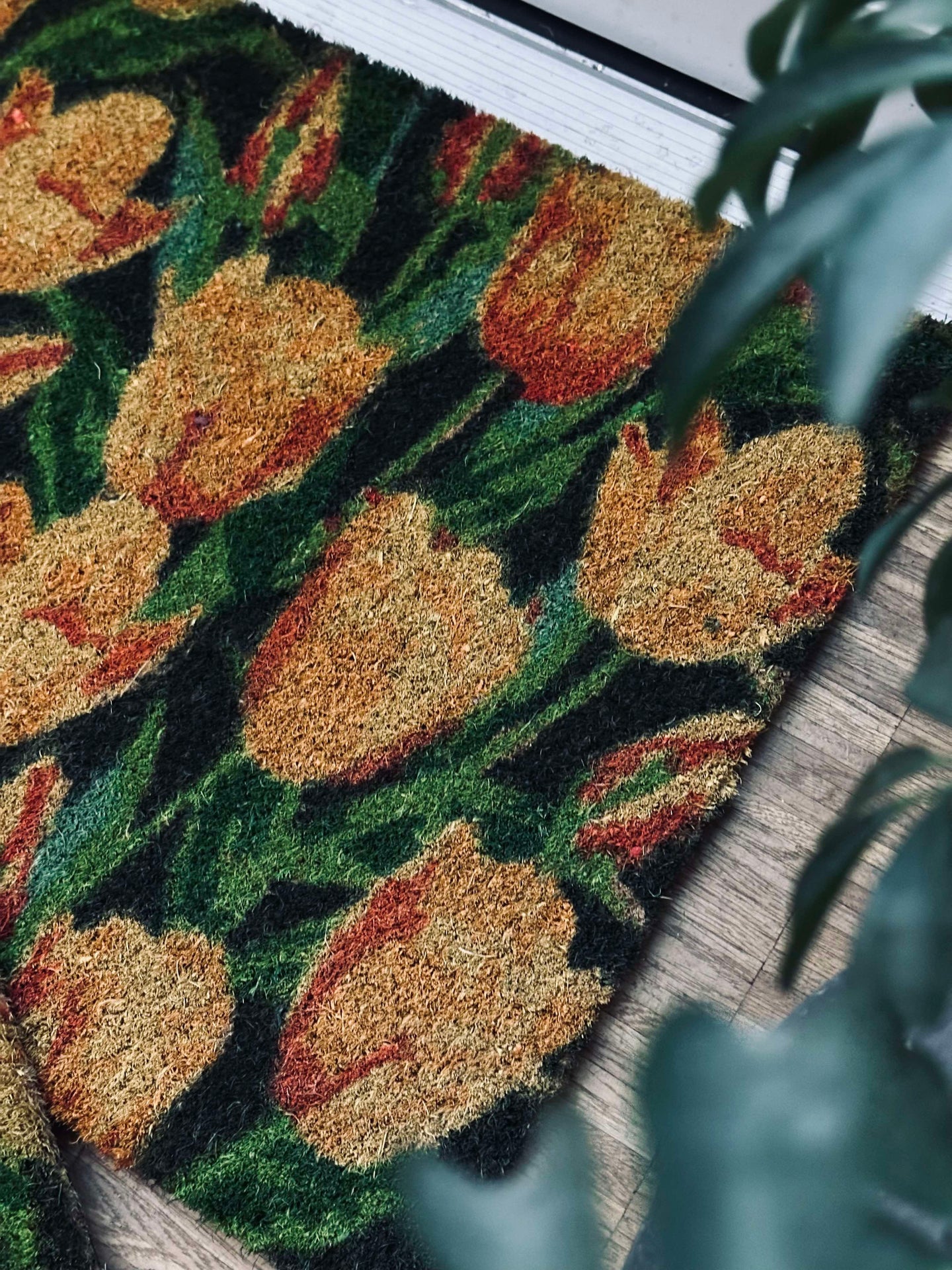 Dörrmatta - Tulpan Gul mix