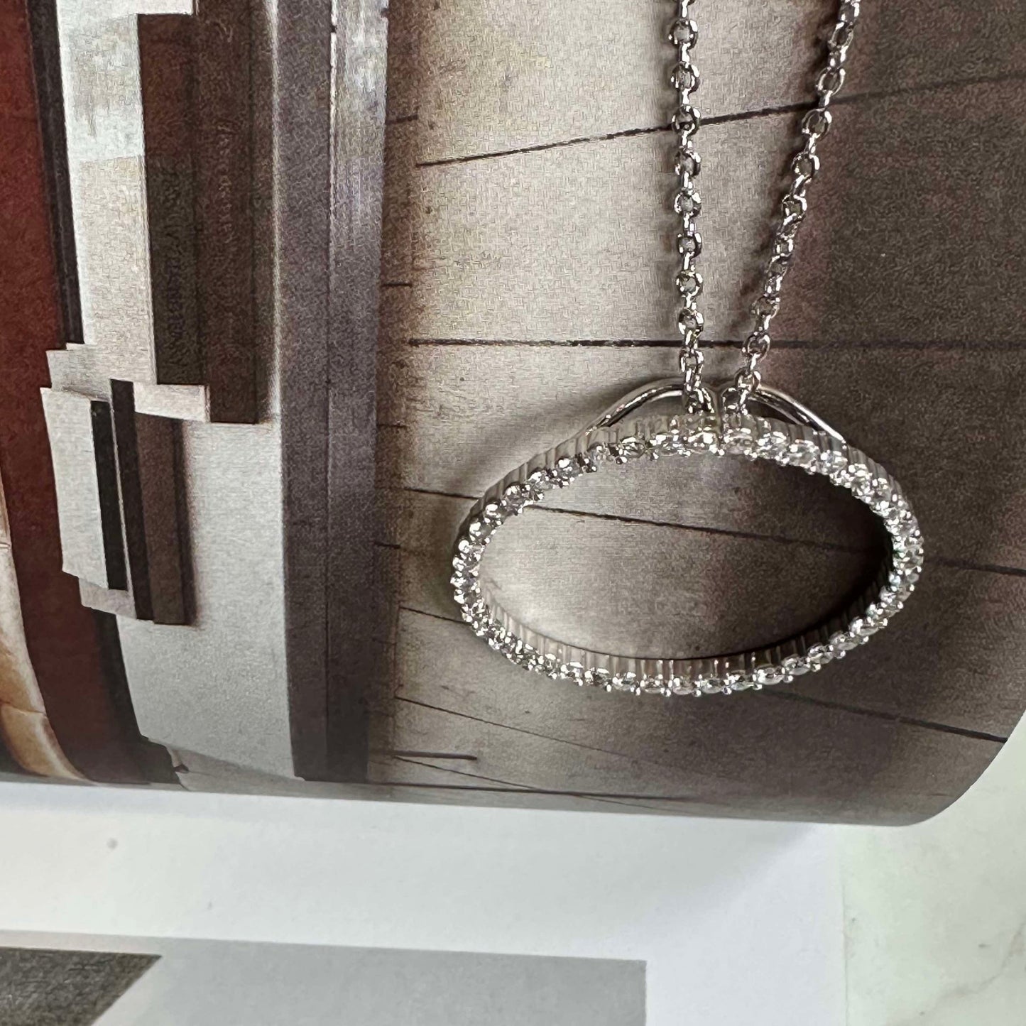 Halsband Kendal - rhodiumbelagt