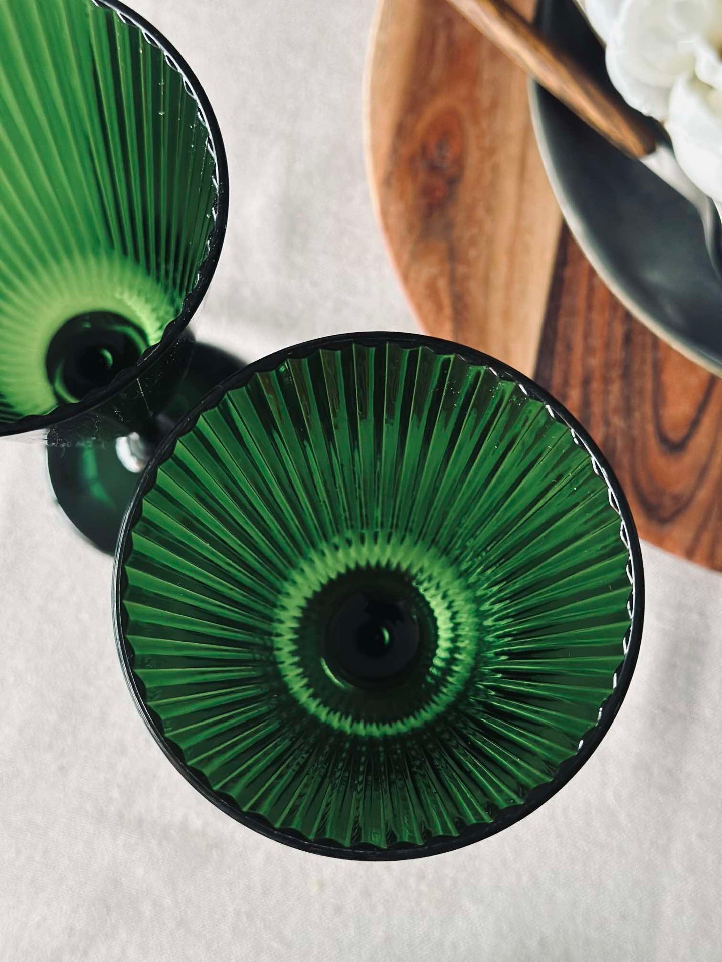 Vinglas Claire 200ml. Grön - 2 st.