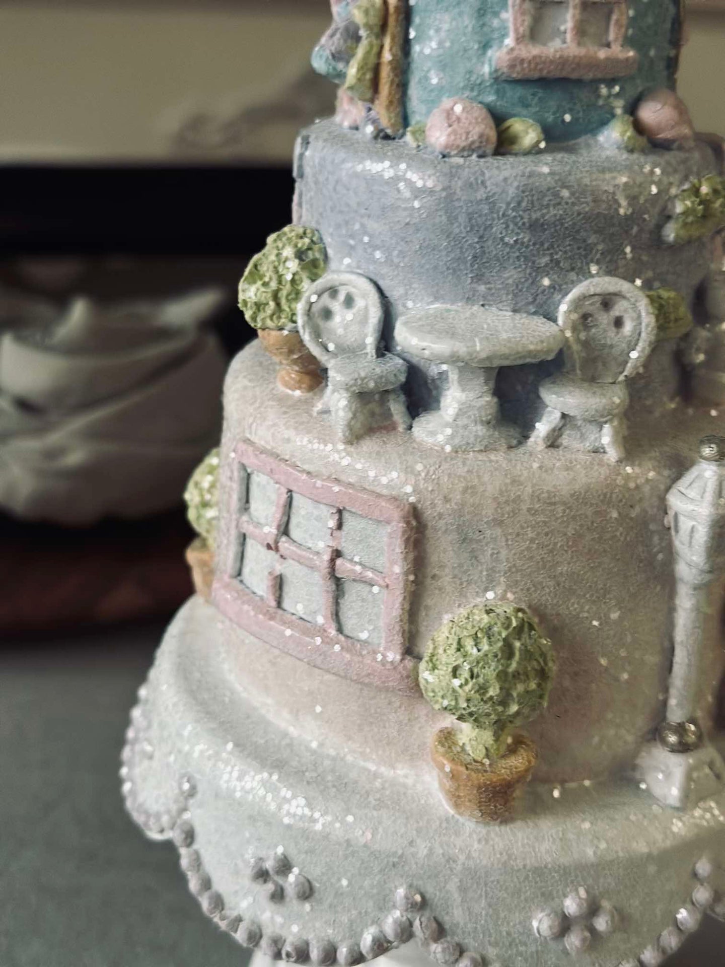 Kaka med tekopp - Bordsdekoration