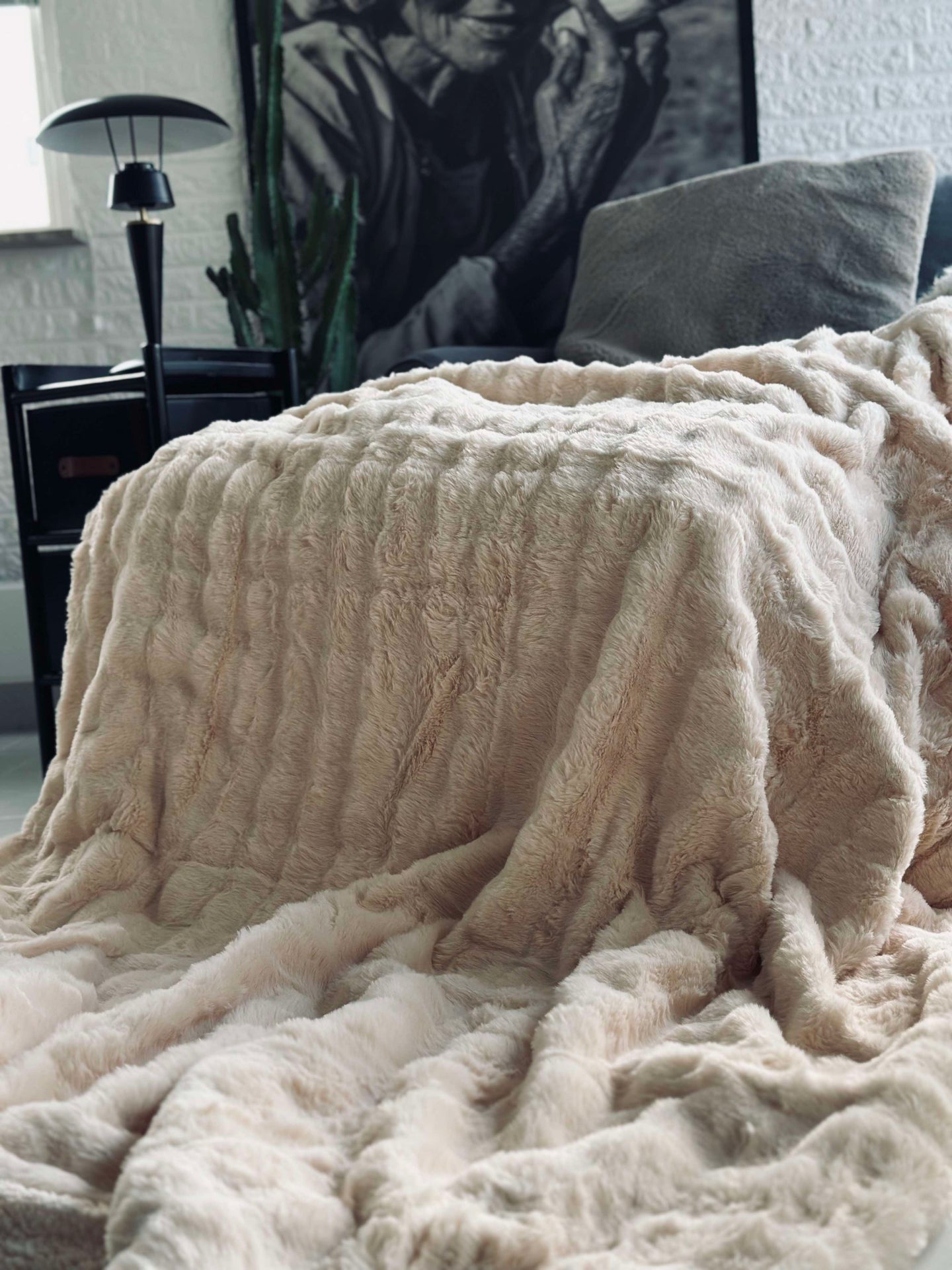 Överkast BUBBLE - Creme