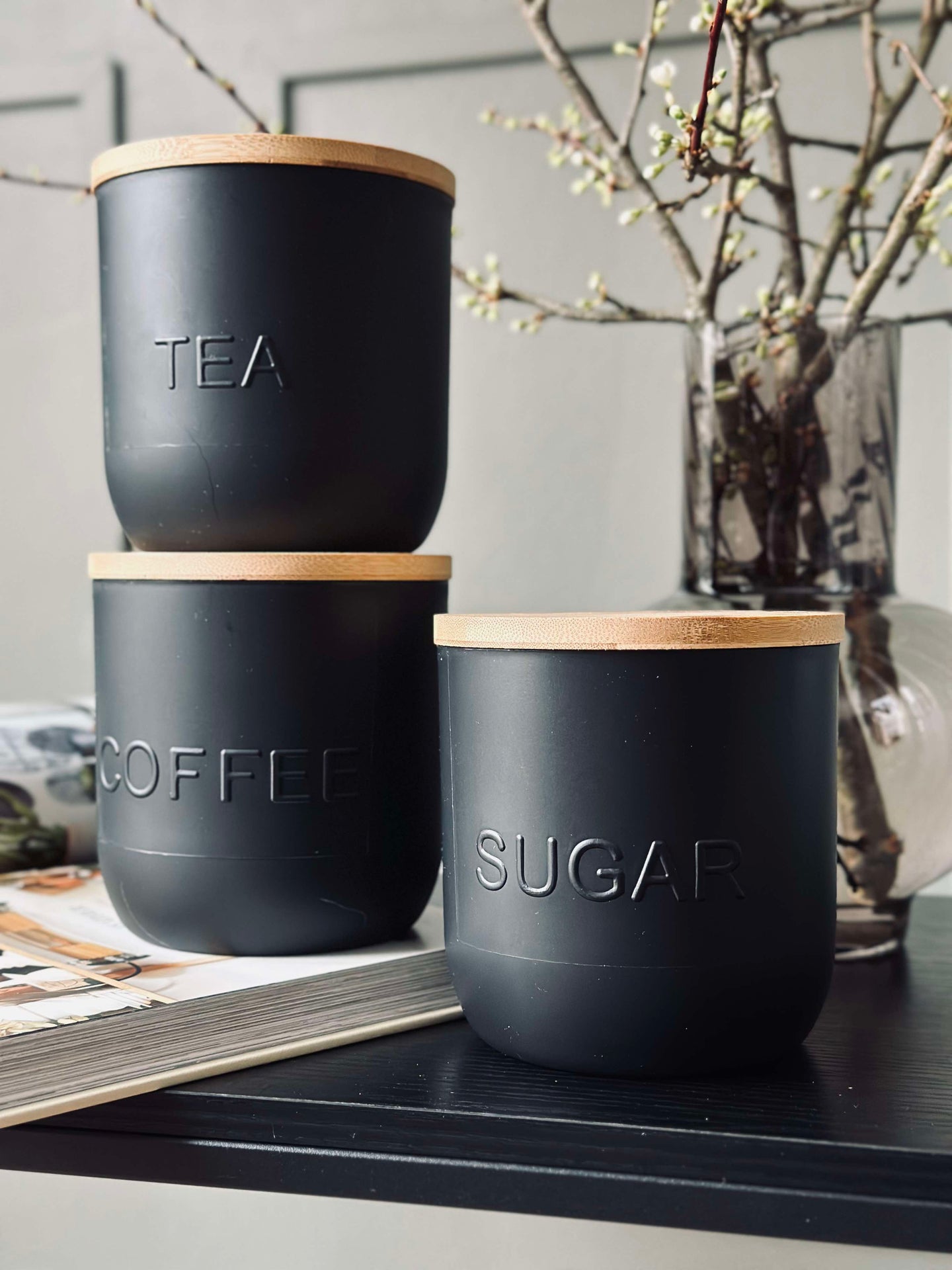Förvaringsburk med lock - TEA