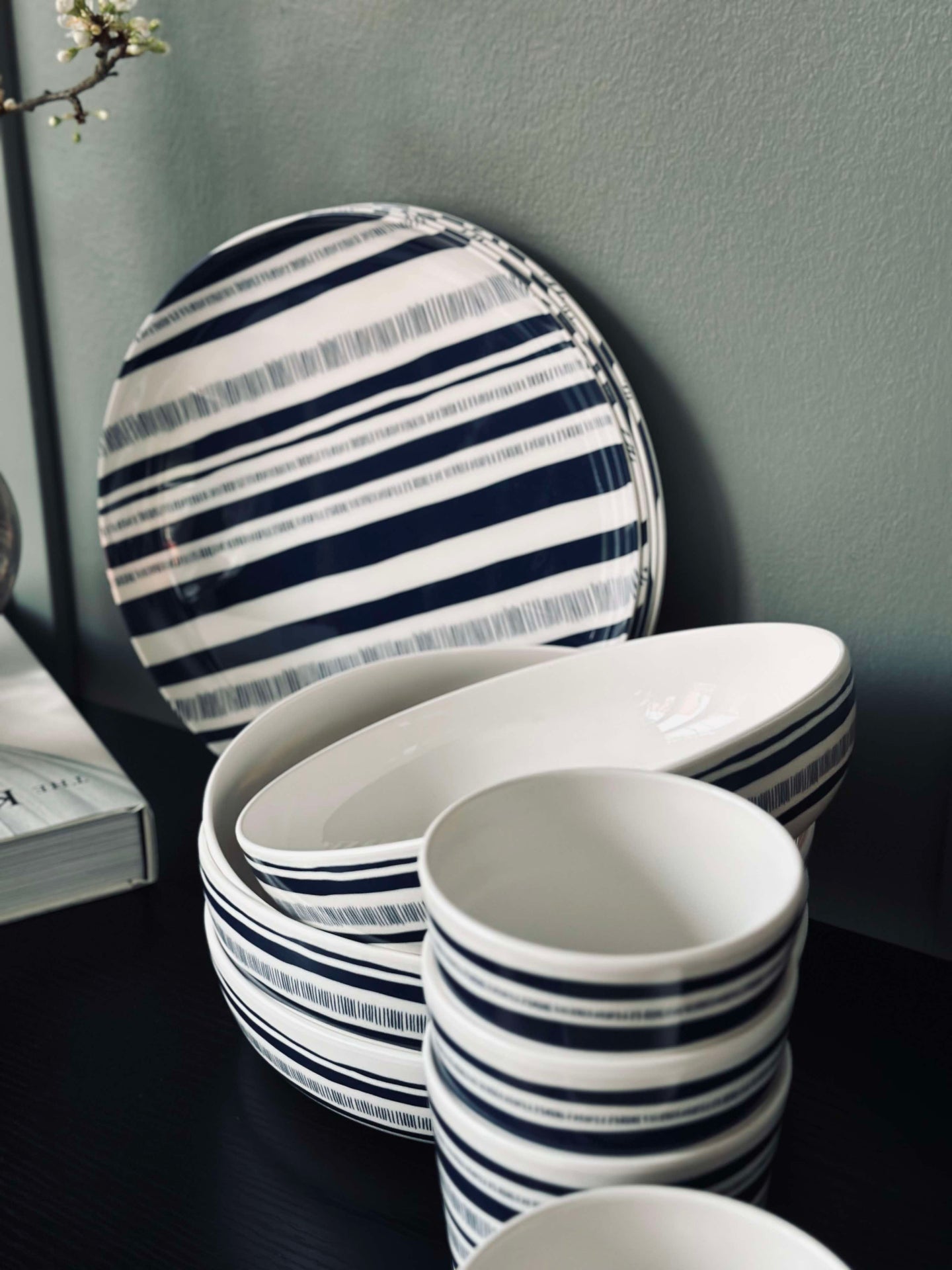 Servisuppsättning Melamin - 12 delar