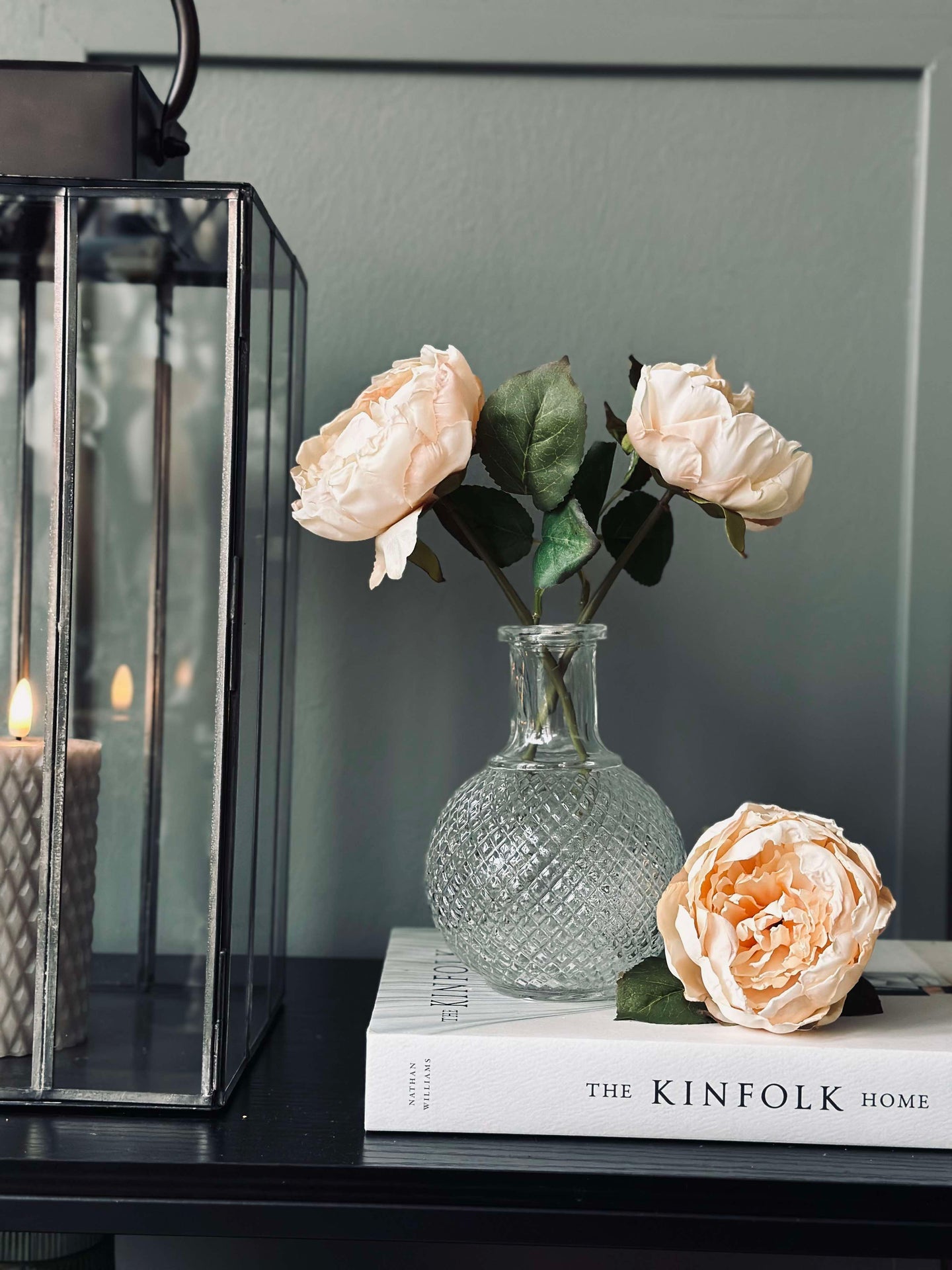 Blomma silk Pion Creme