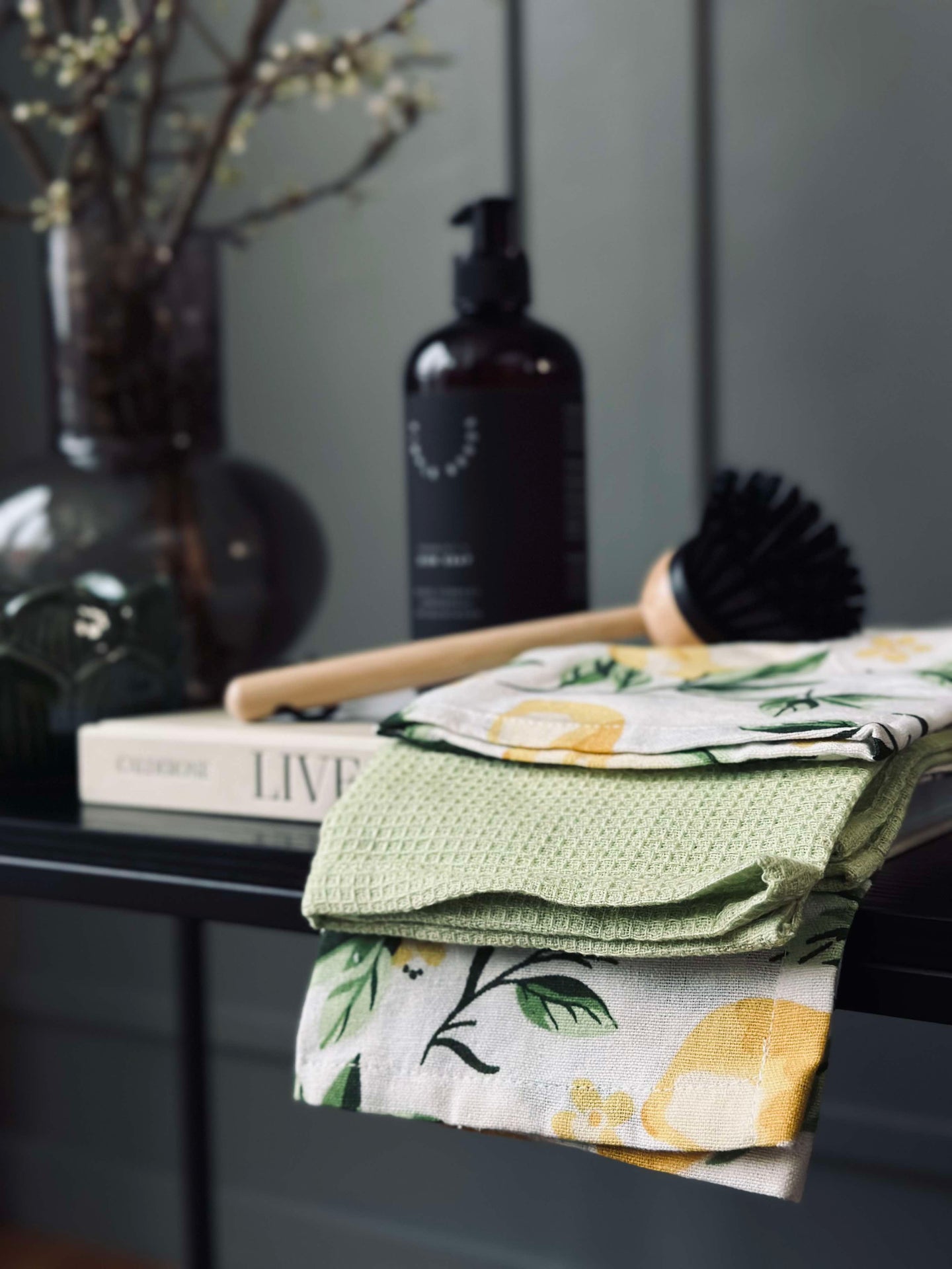 Kökshandduk / Handduk Citrus - Set med 2 st