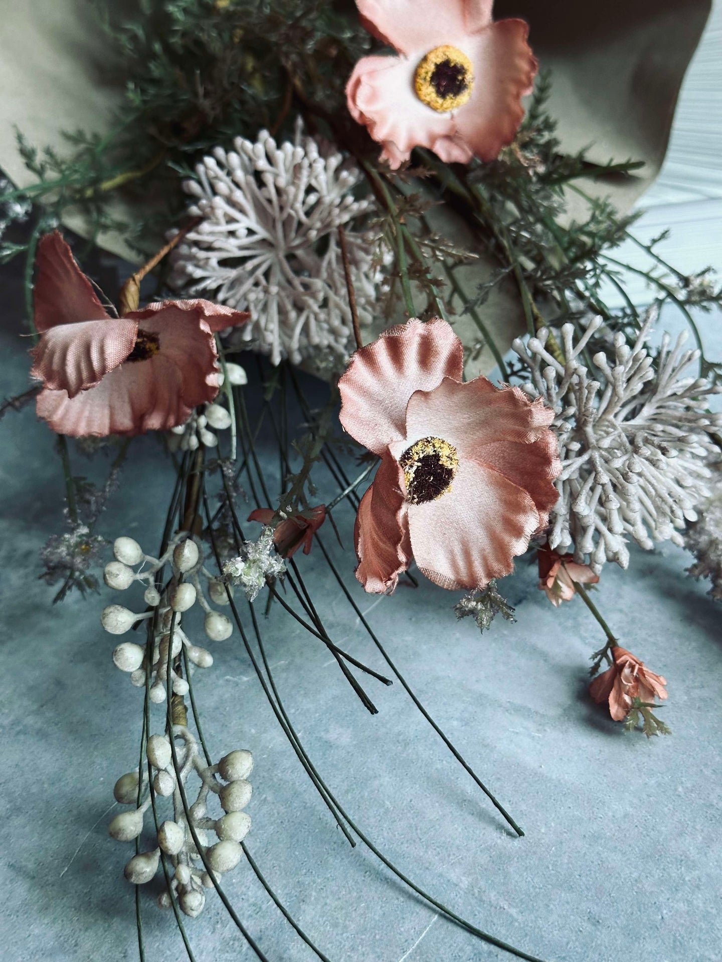 Bukett Rosa / lila