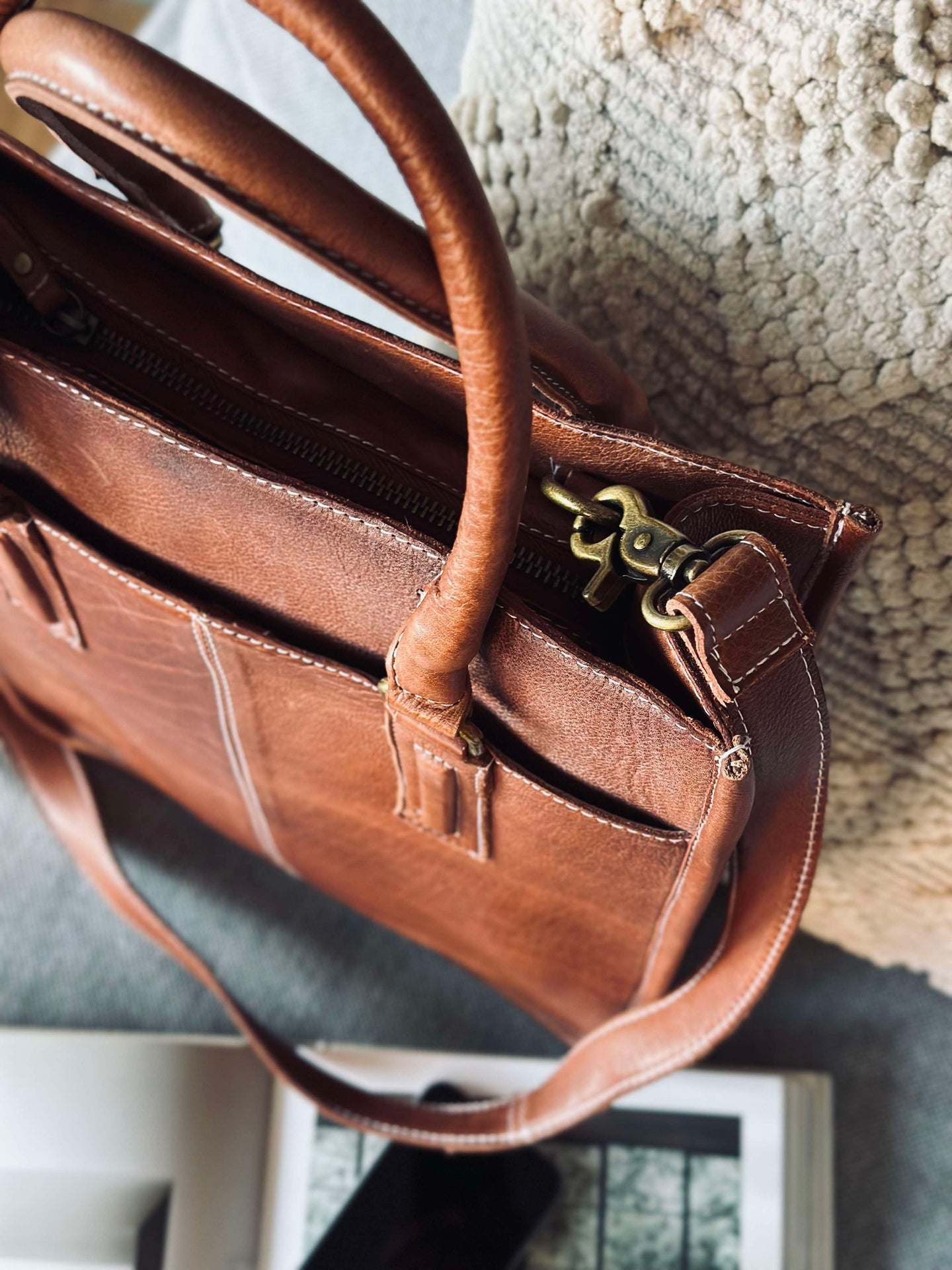 Arbetspåse Halma Valnöt