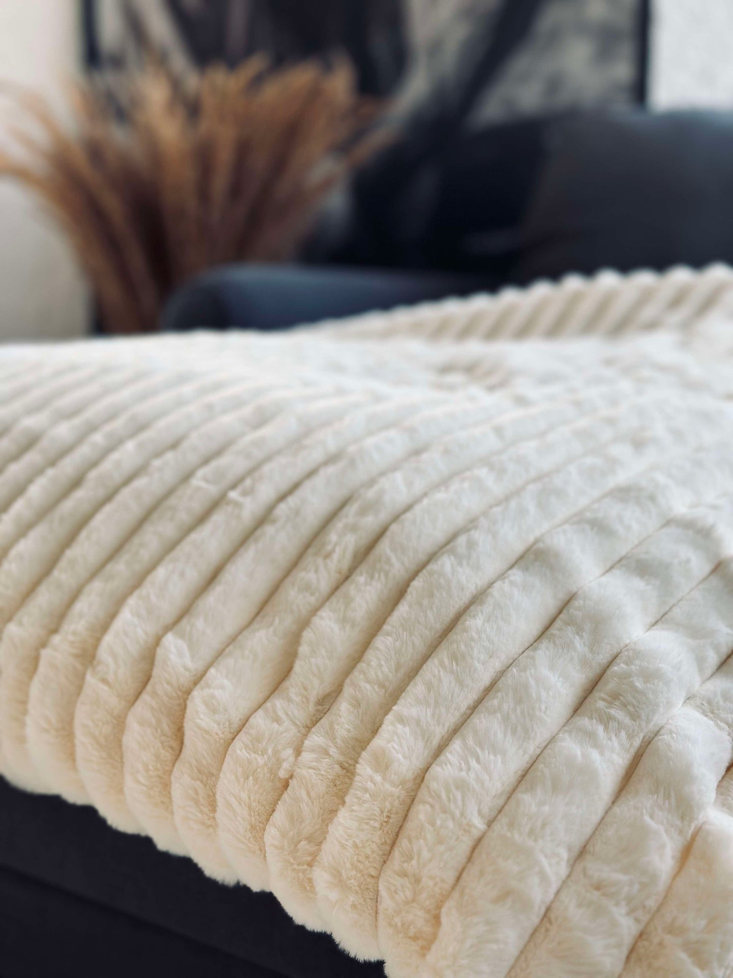 Överkast STRIB - Vit