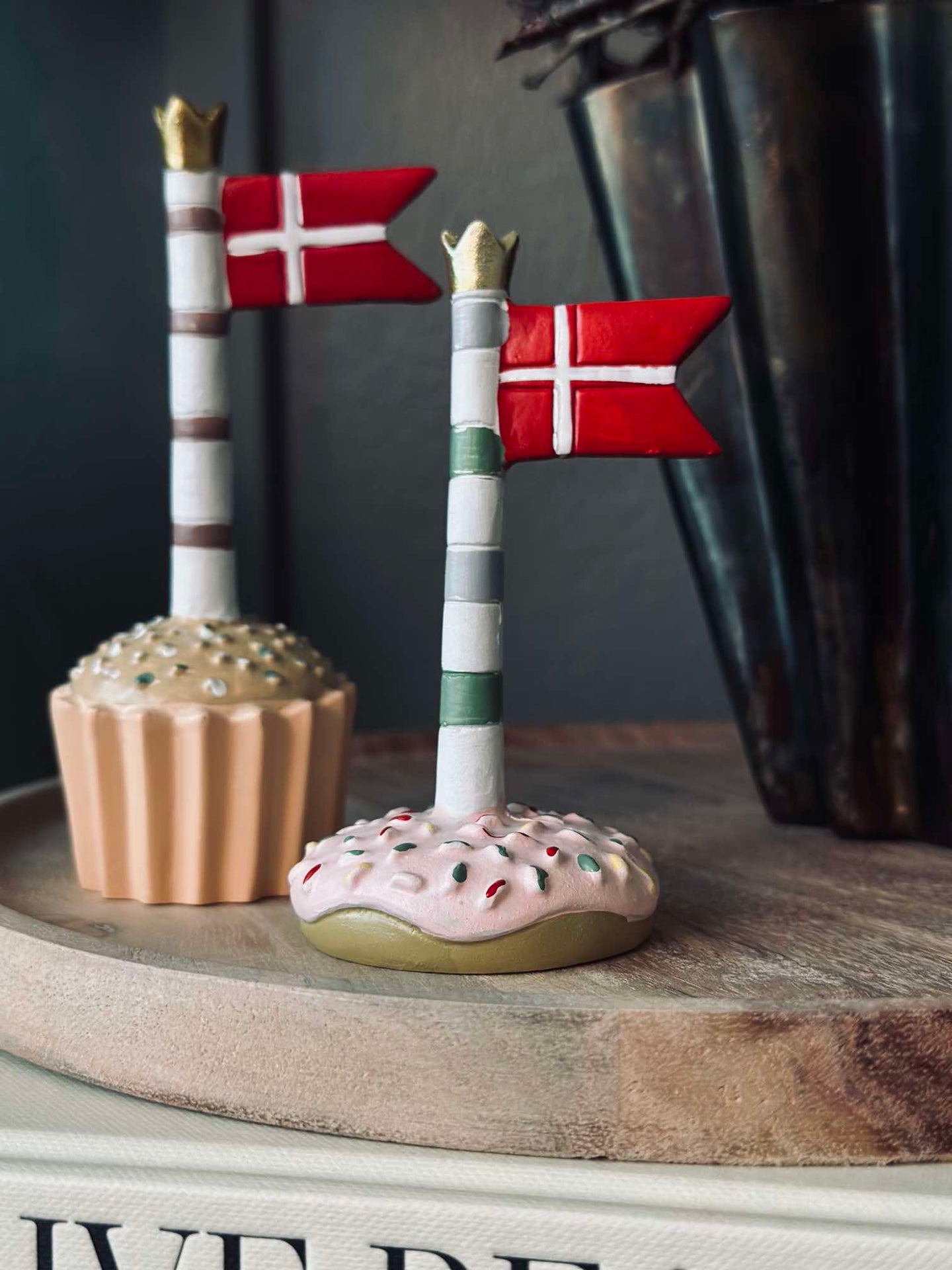 Flaggor till födelsedag - 2 st.