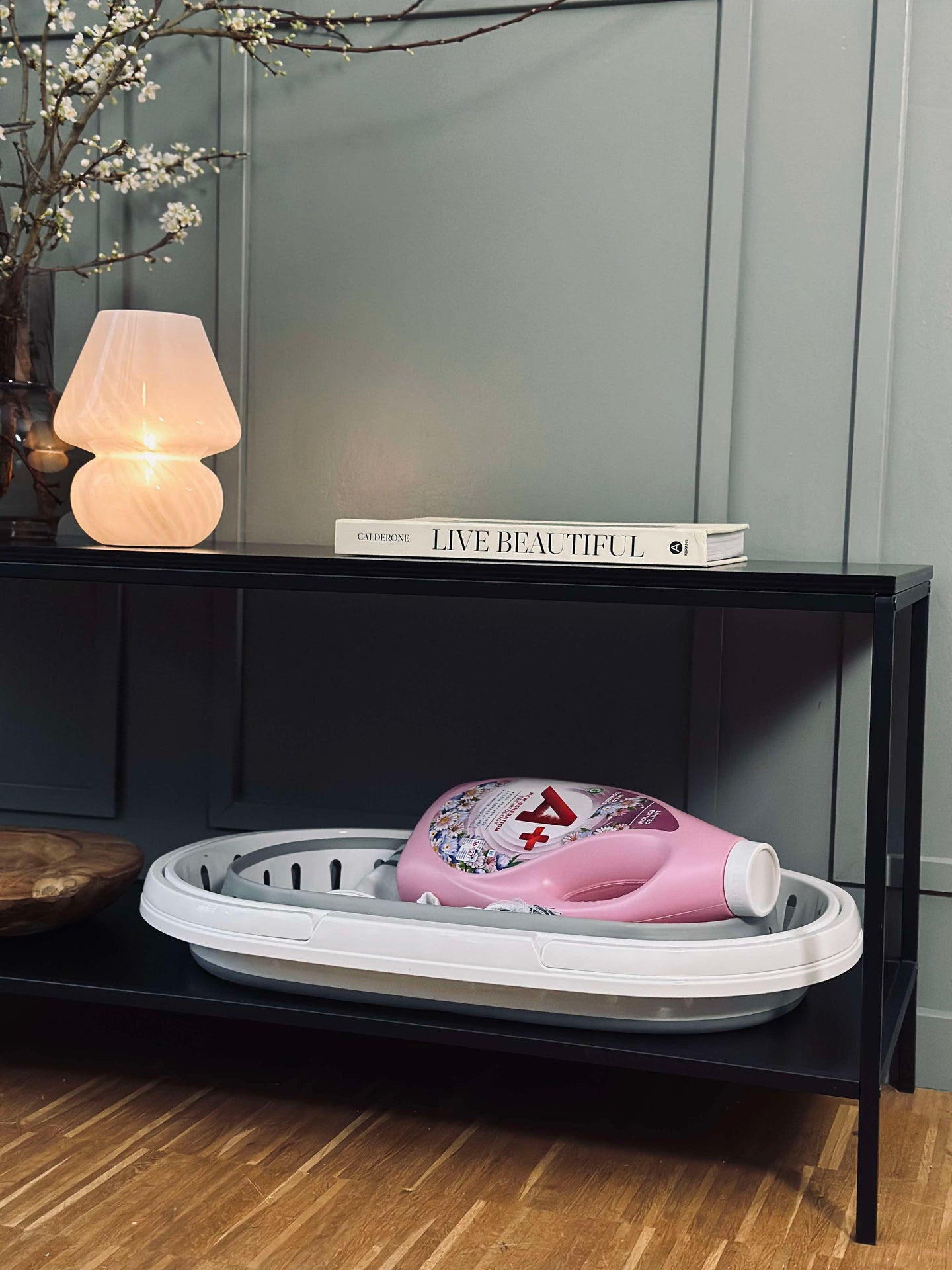 Tvättkorg - Hopfällbar