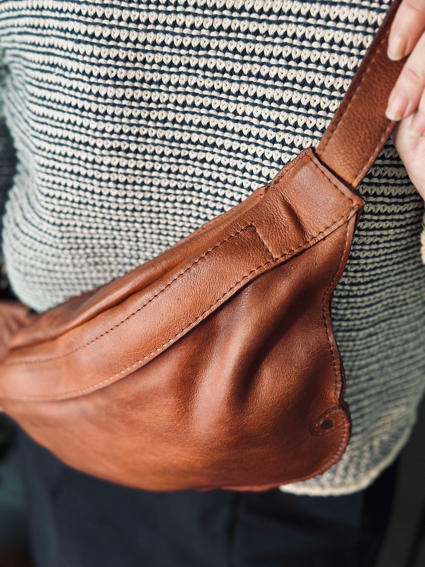 Bumbag Taya Cognac