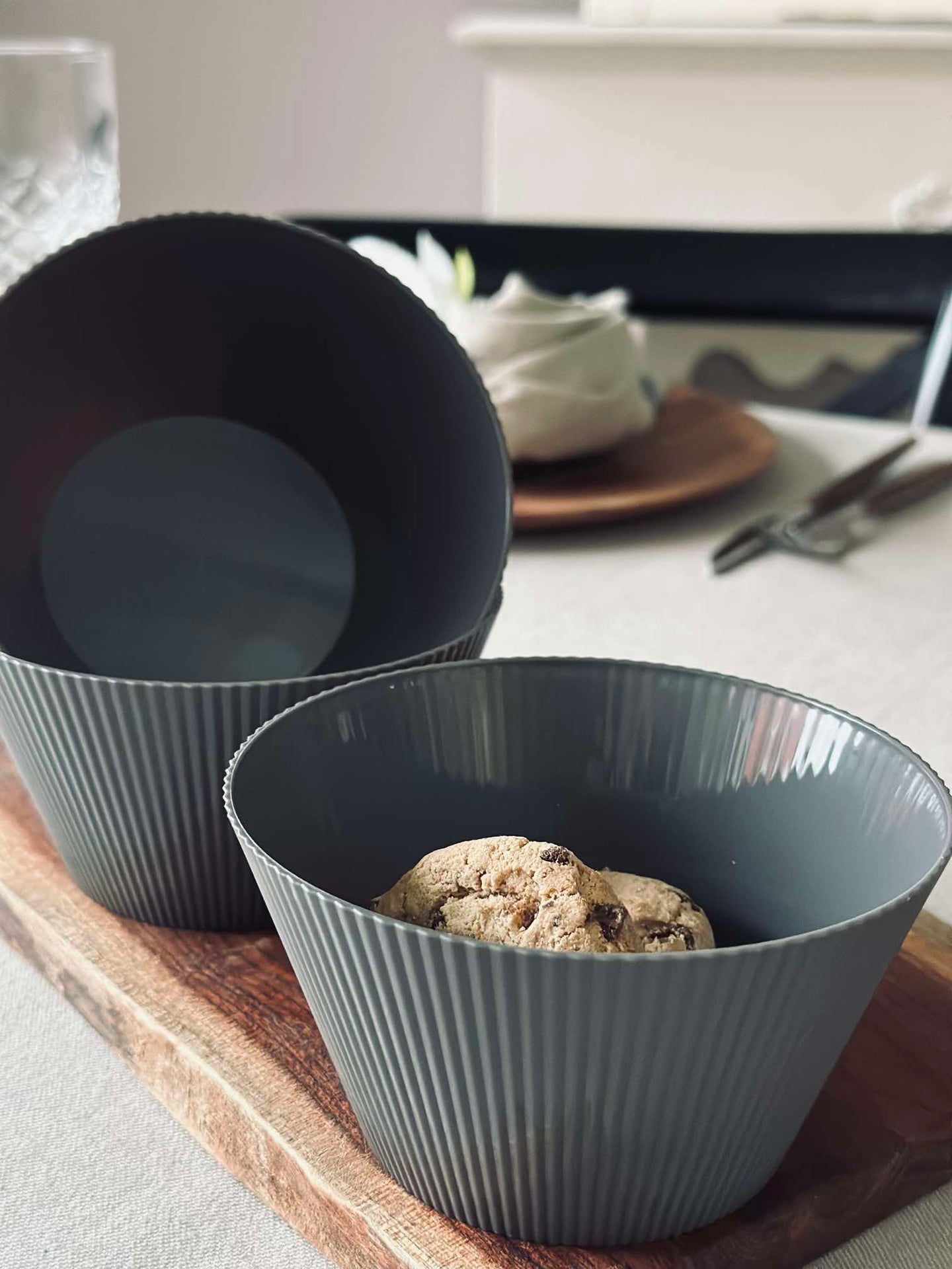 Skål Norma Stengrå - 3 st.