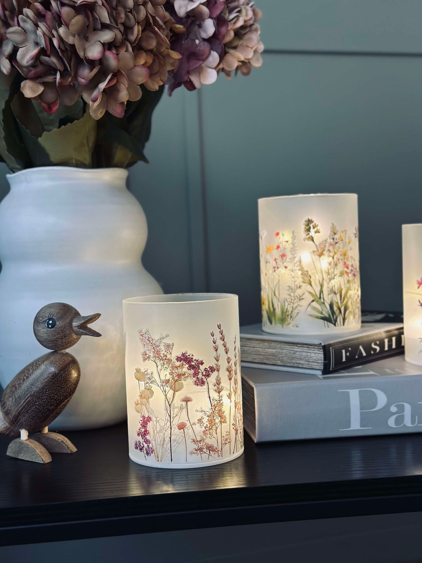 FLORA ljus - Rosa / Gul