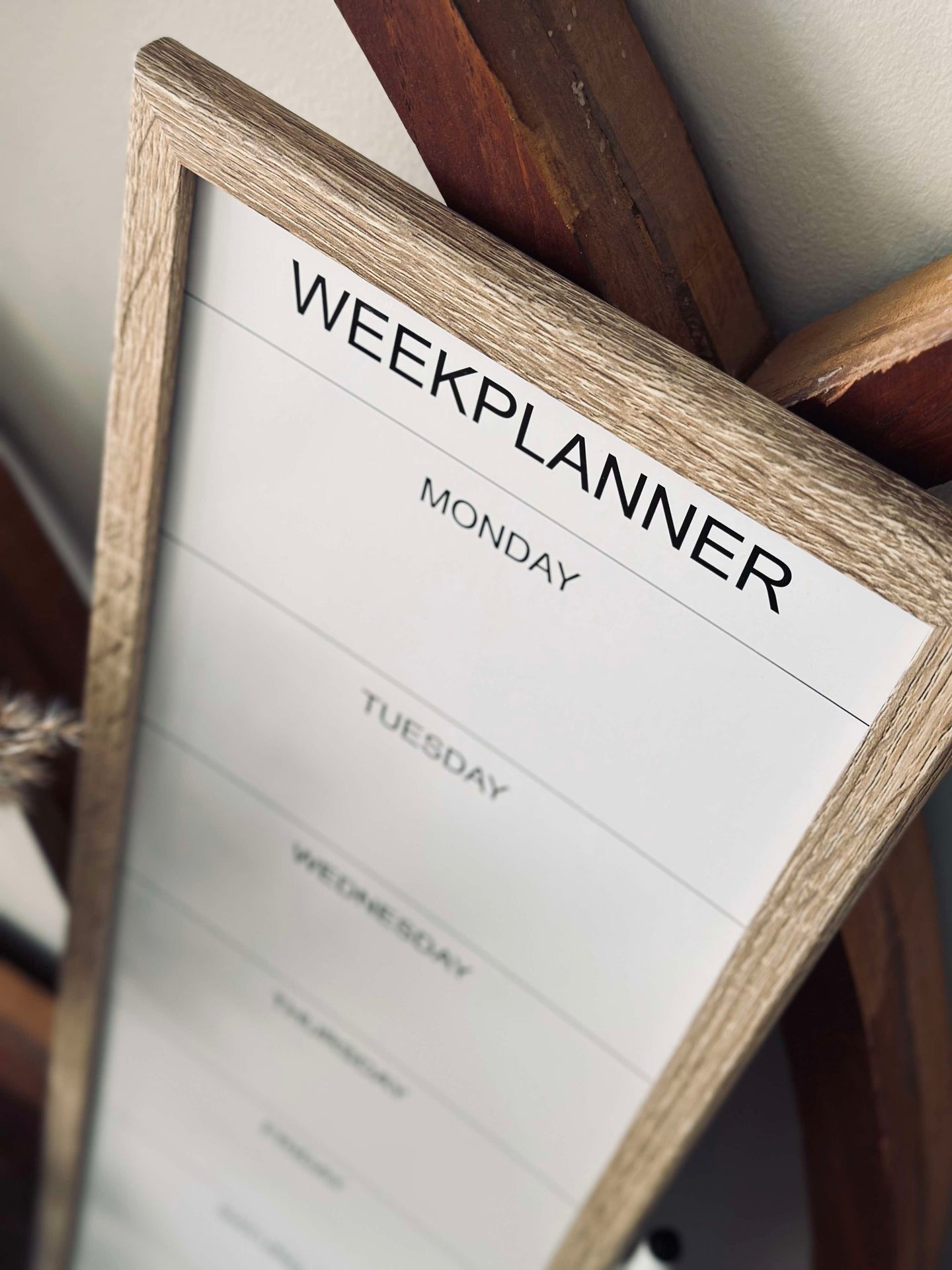 Whiteboard Vecka 20x60cm