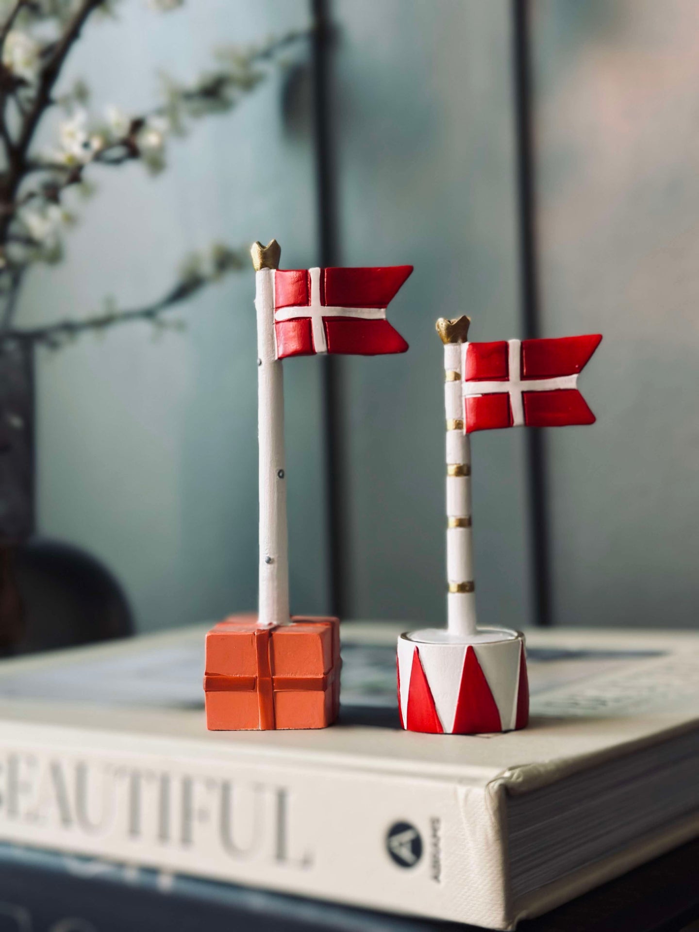 Flaggor till födelsedag - 2 st.