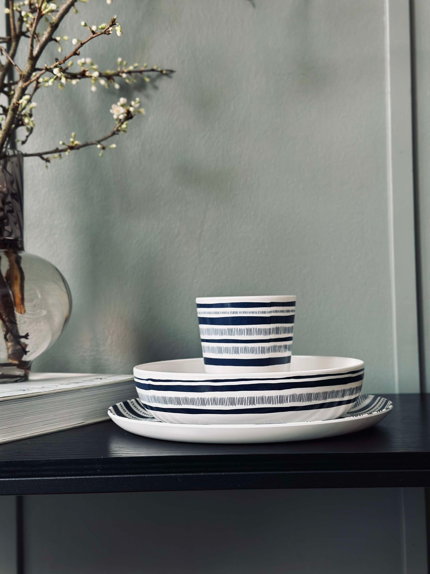 Servisuppsättning Melamin - 12 delar