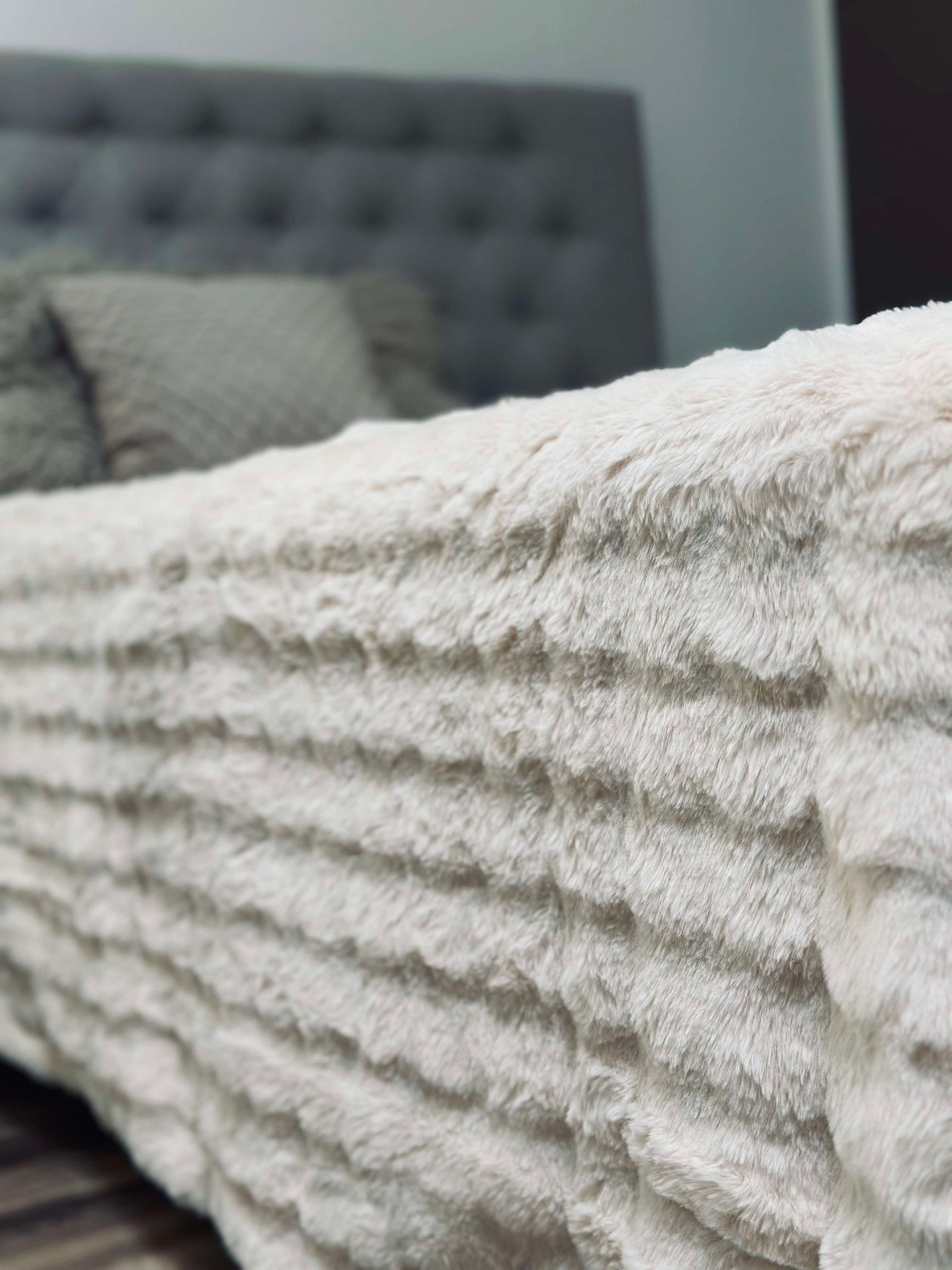 Överkast BUBBLE - Creme