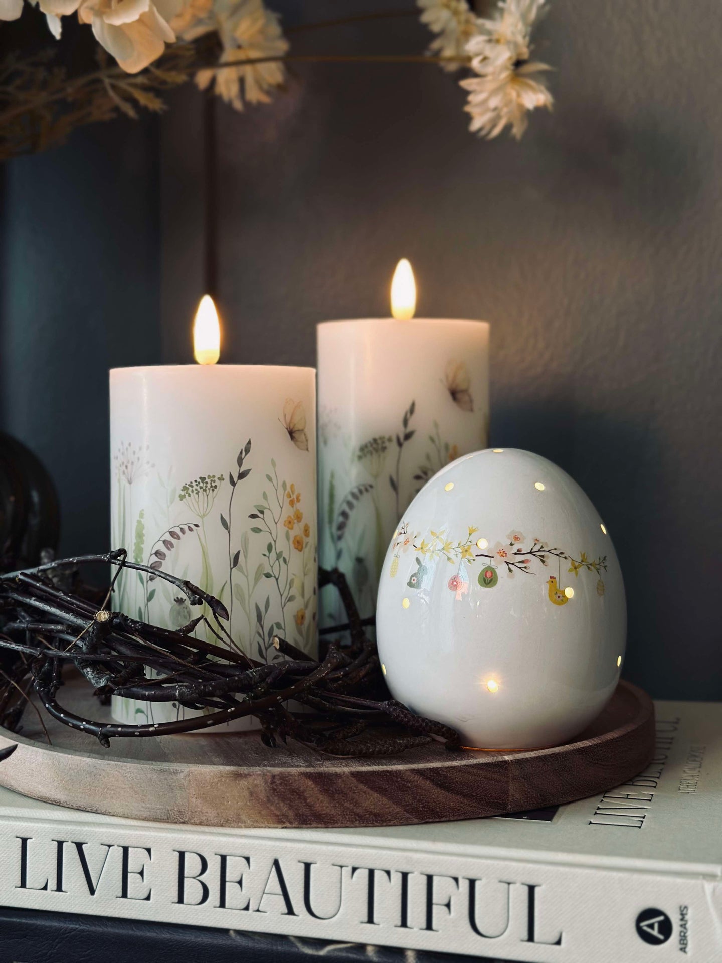 LED Påskägg - Easter Blossom