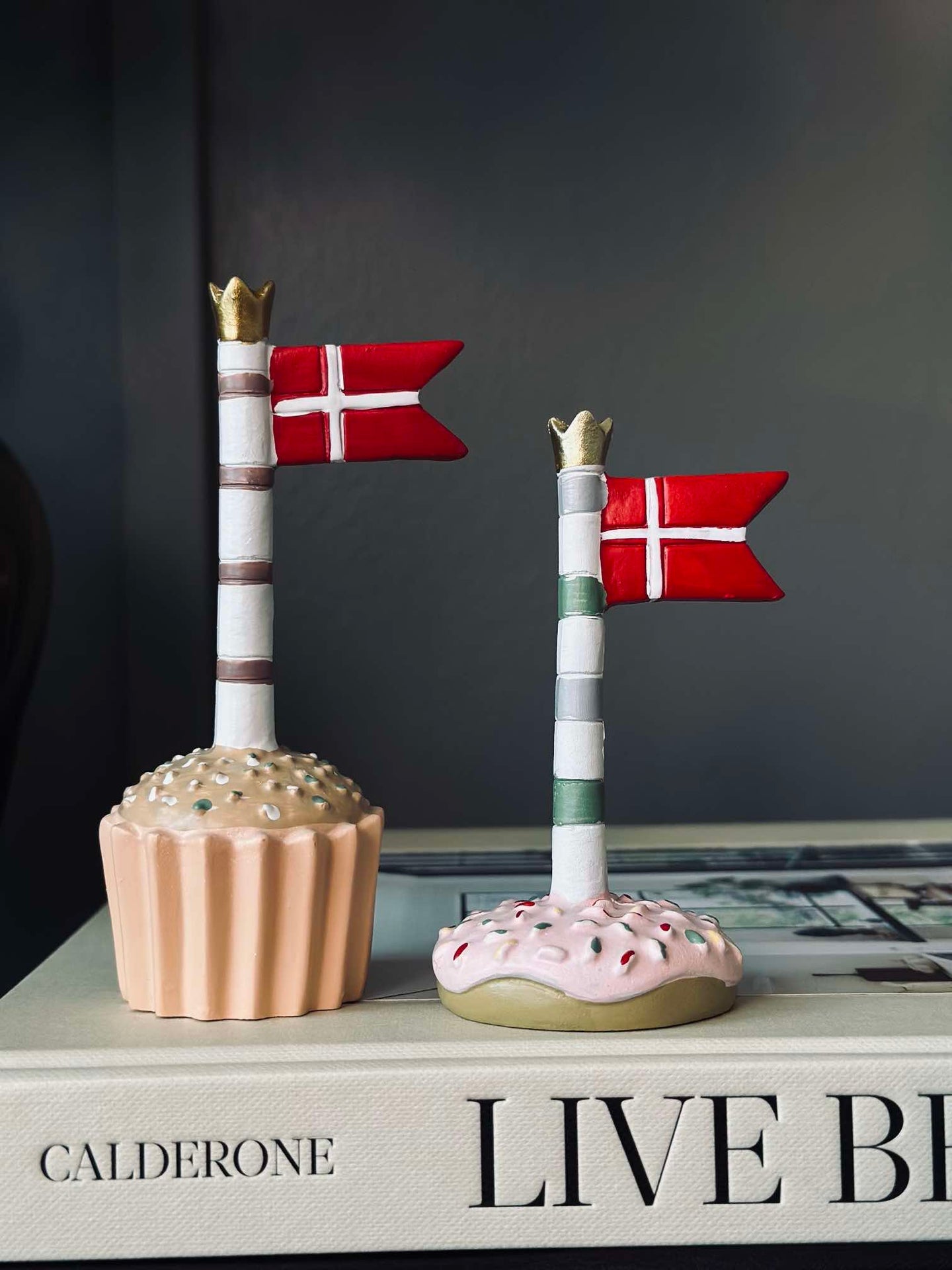 Flaggor till födelsedag - 2 st.