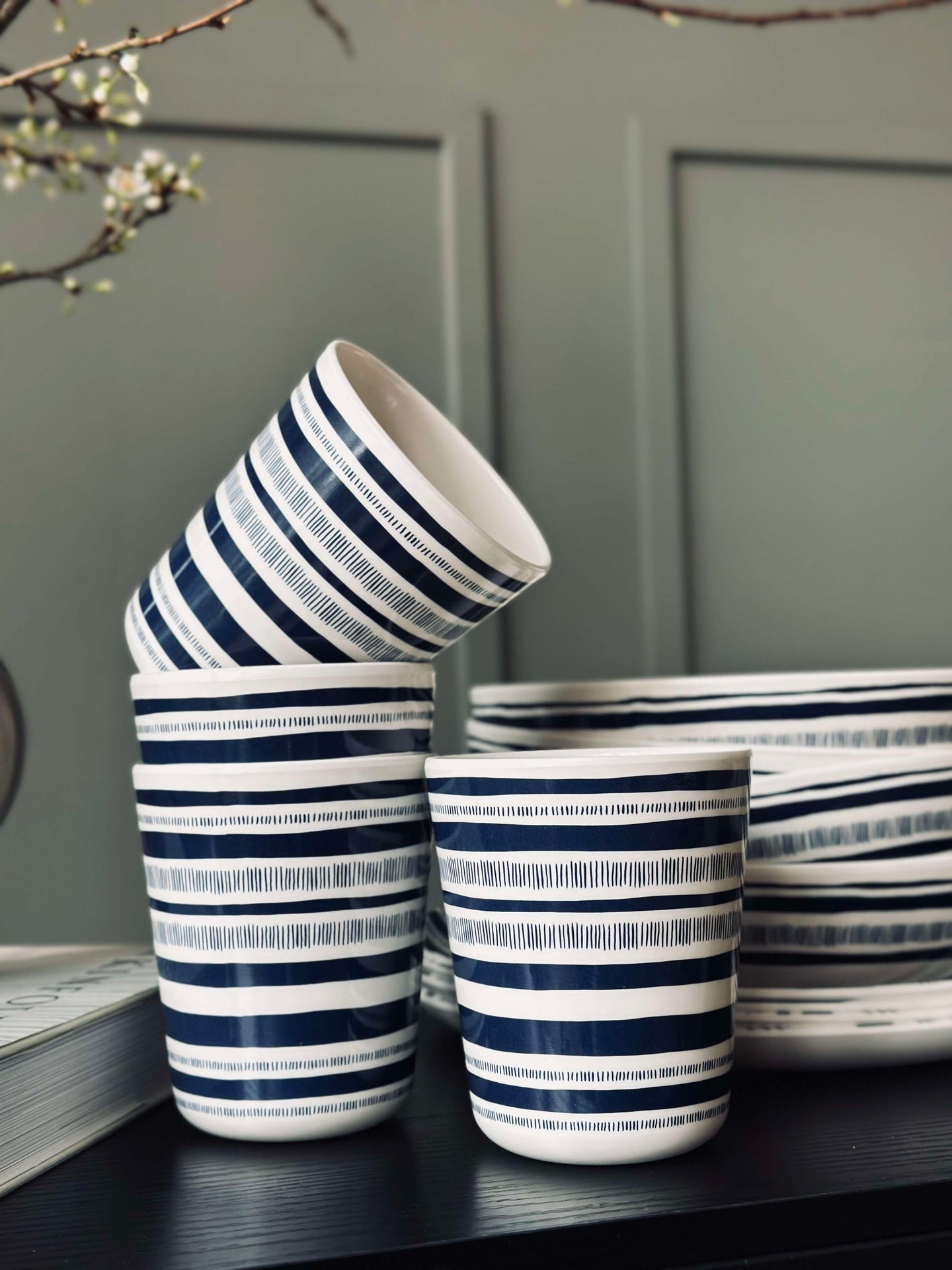 Servisuppsättning Melamin - 12 delar