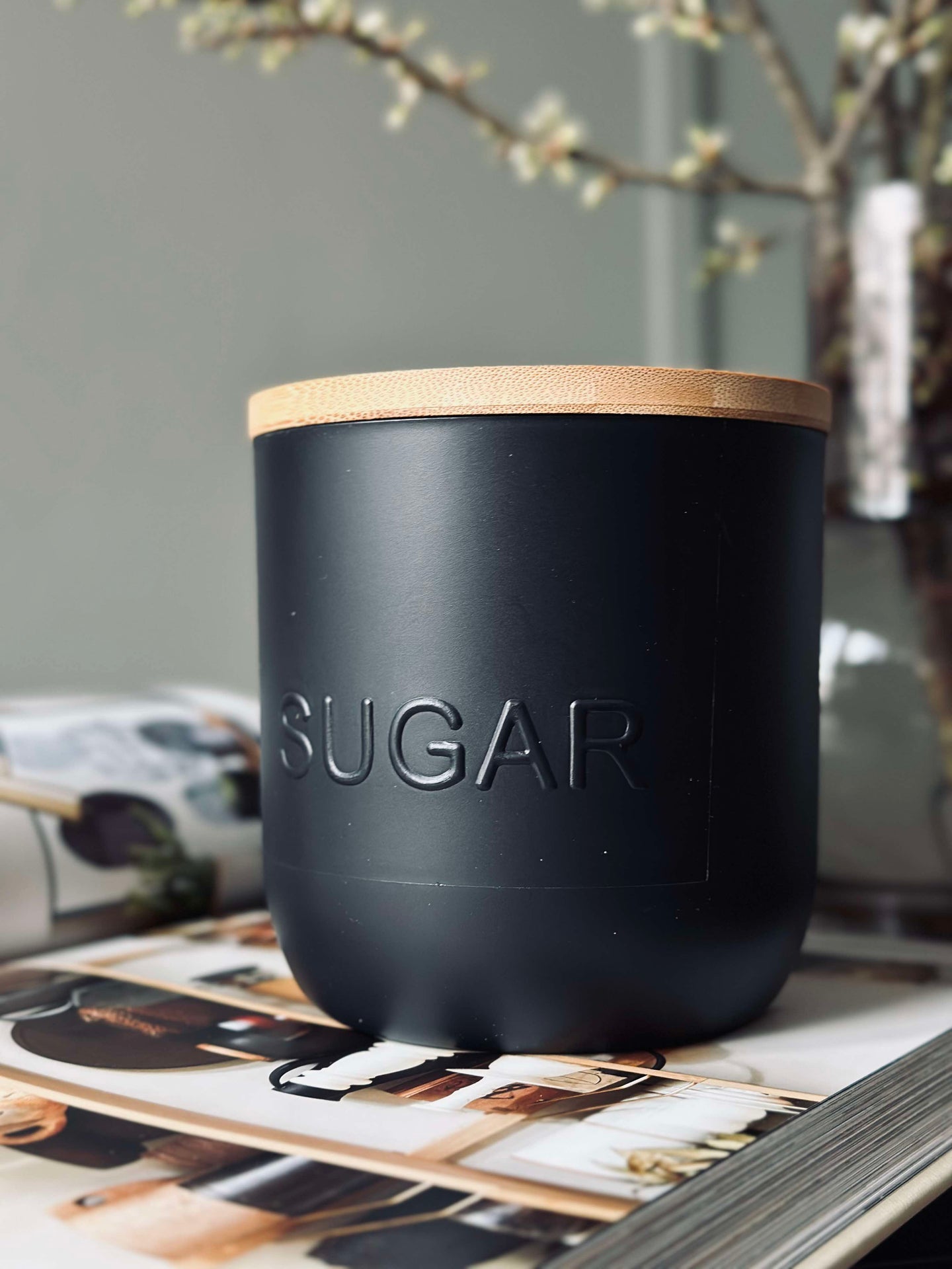 Förvaringsburk med lock - SUGAR