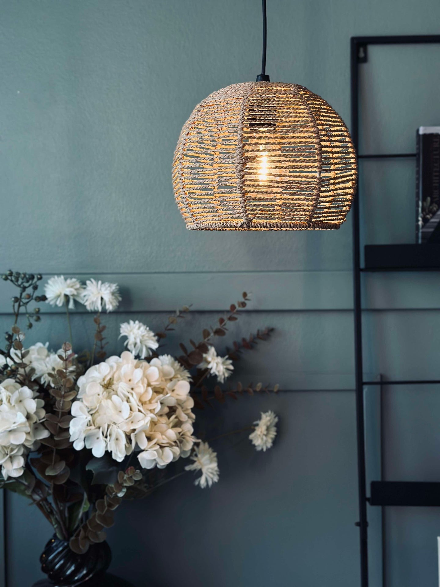 LED-lampa för batterier med timerfunktion