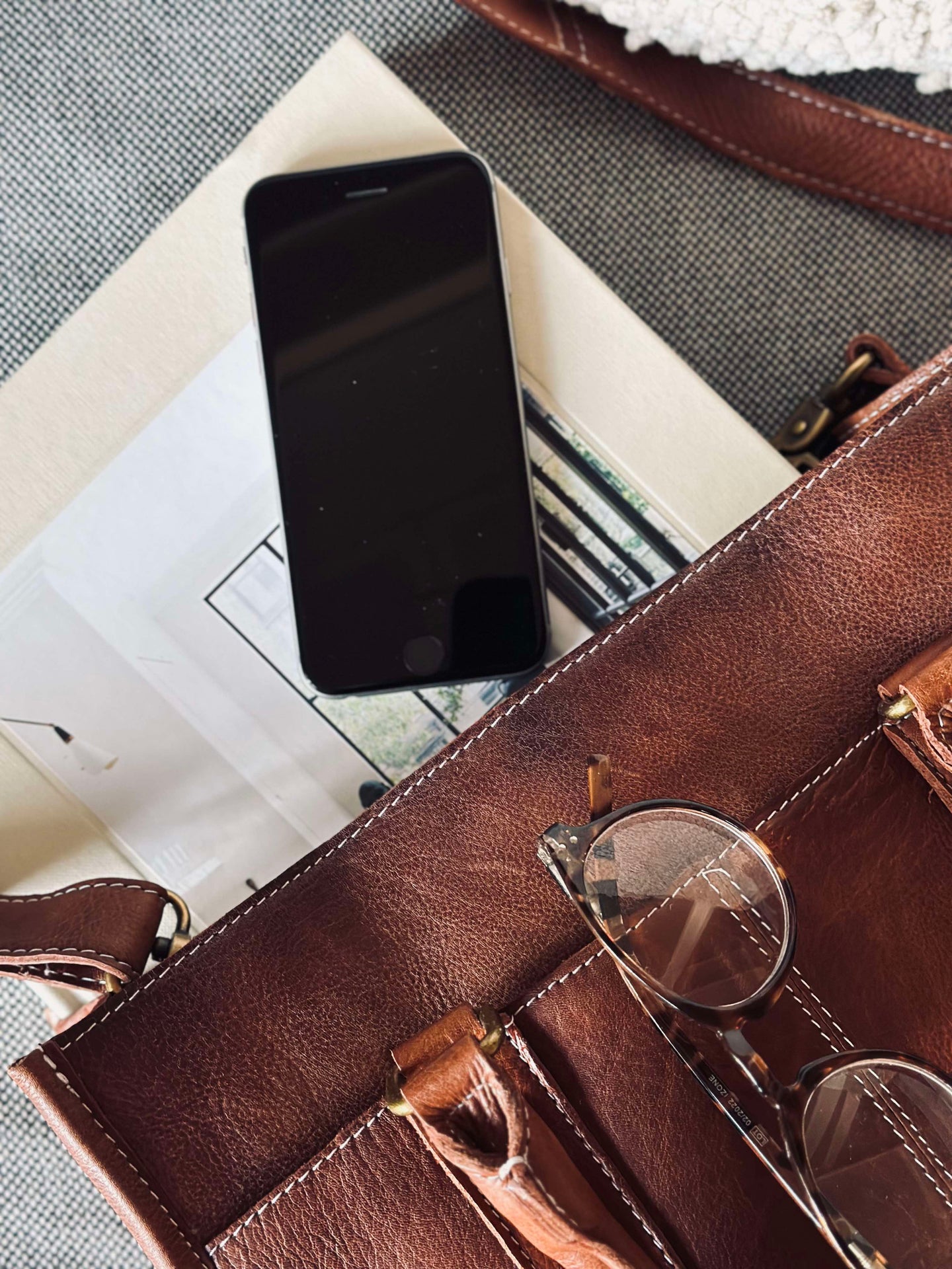 Arbetspåse Halma Valnöt