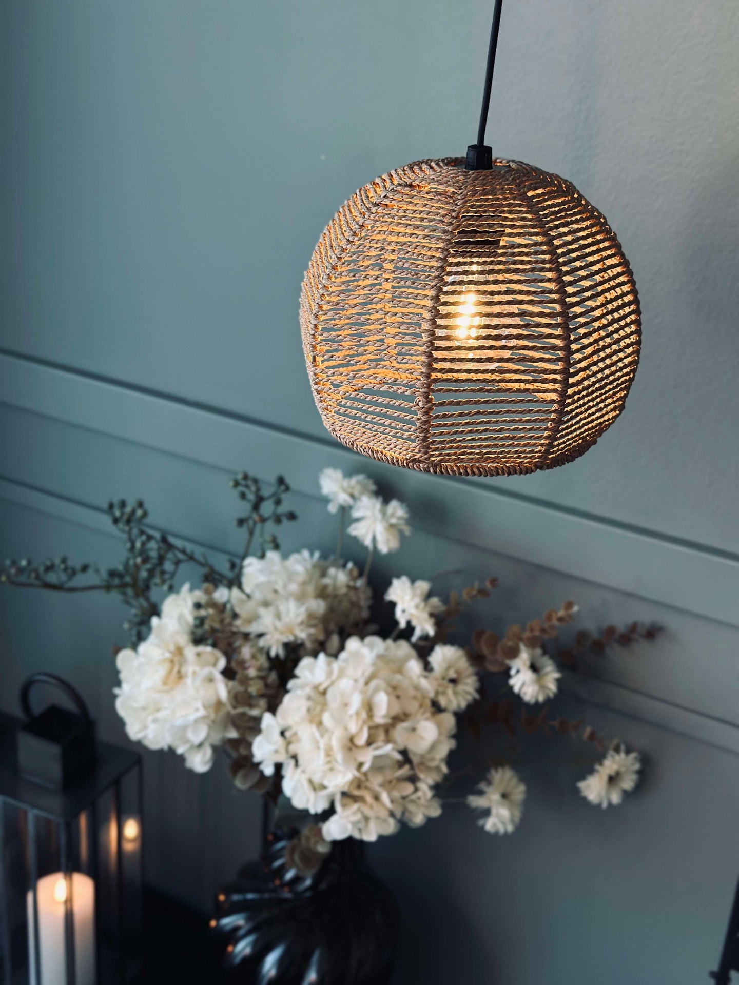 LED-lampa för batterier med timerfunktion
