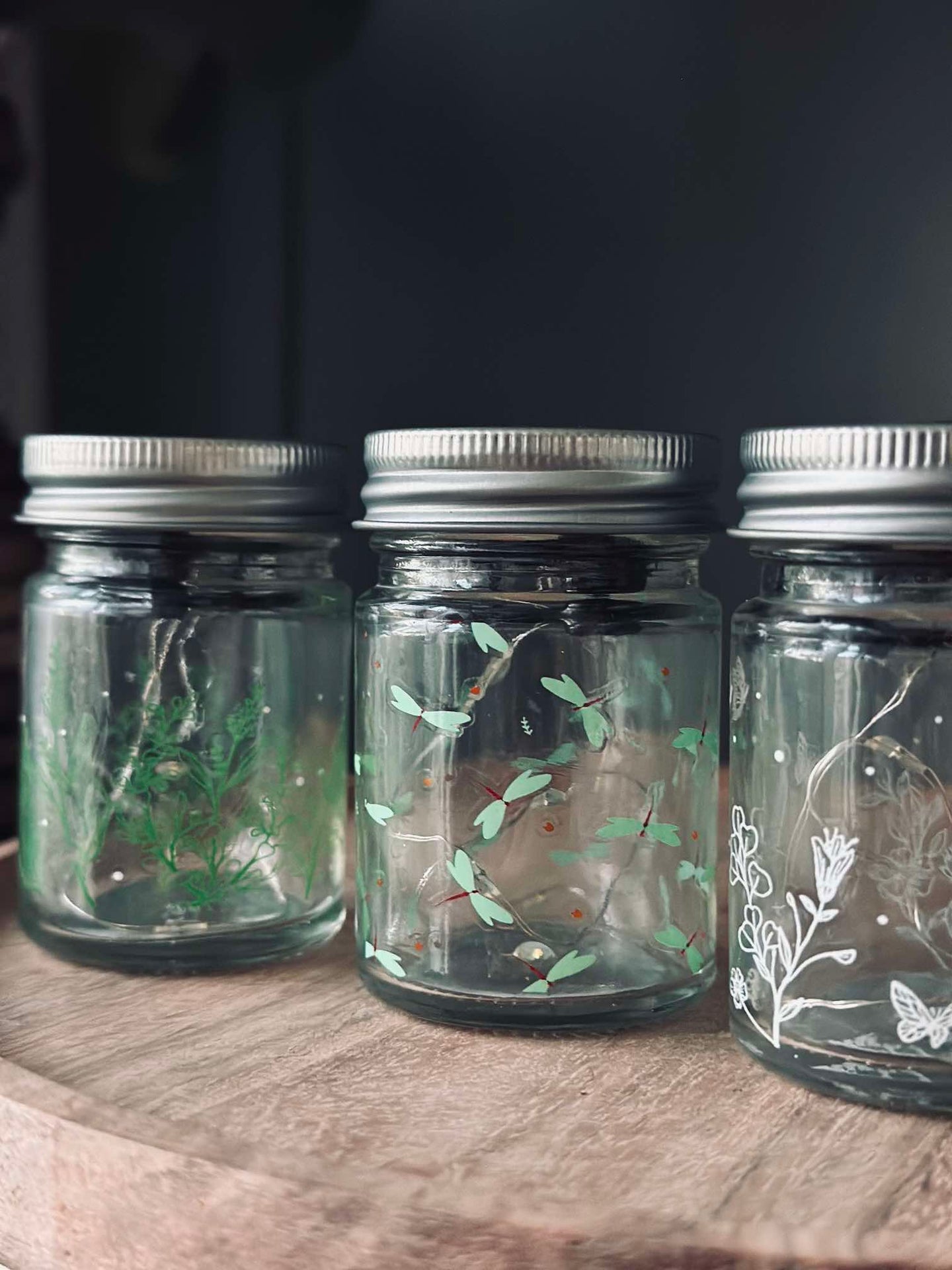 Mini Lykta med solceller - MIX