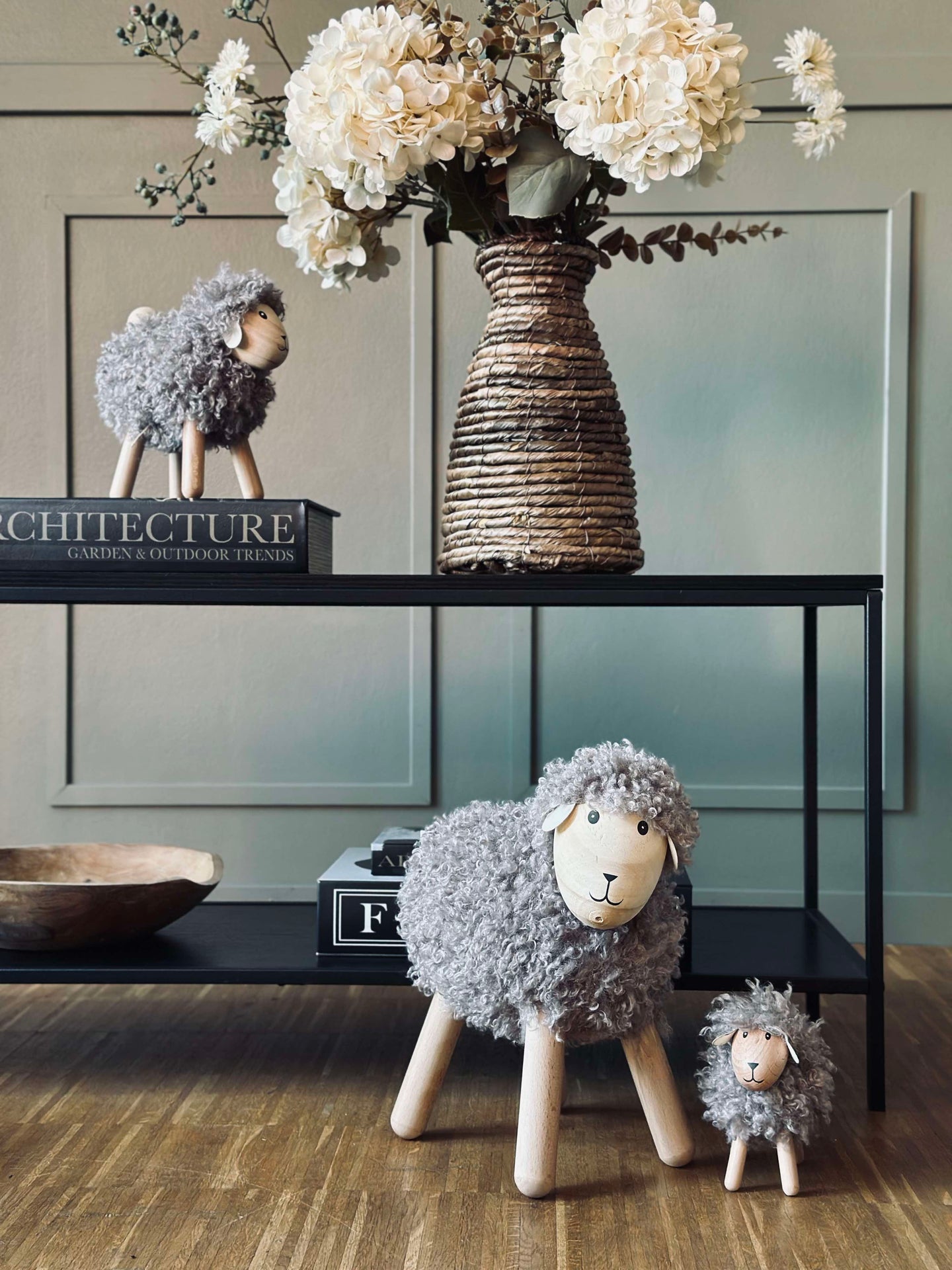 Långhårigt får - Grå XXL