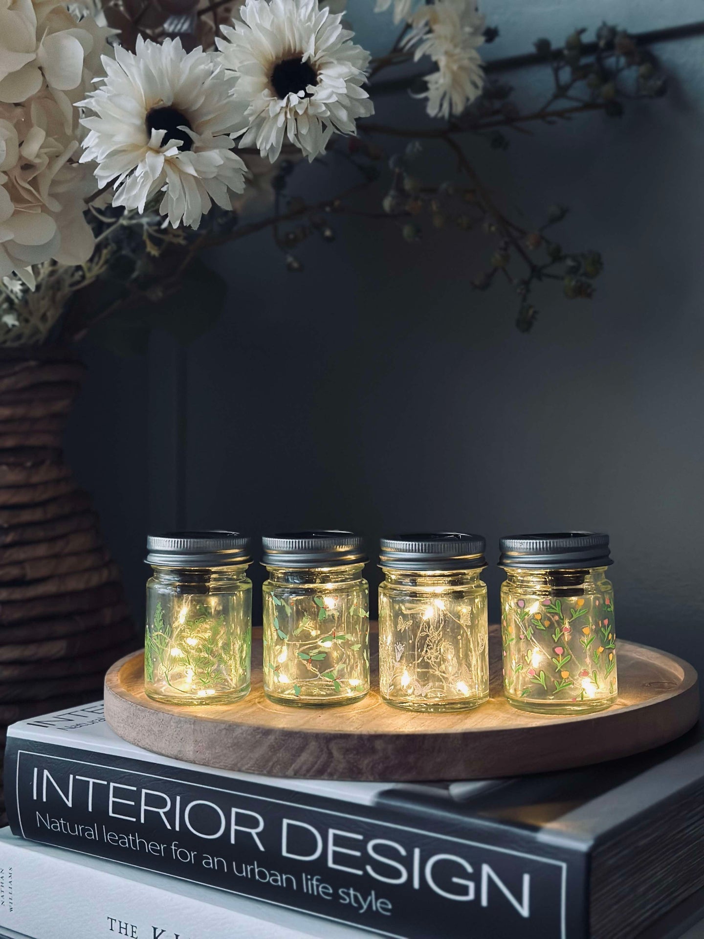 Mini Lykta med solceller - MIX