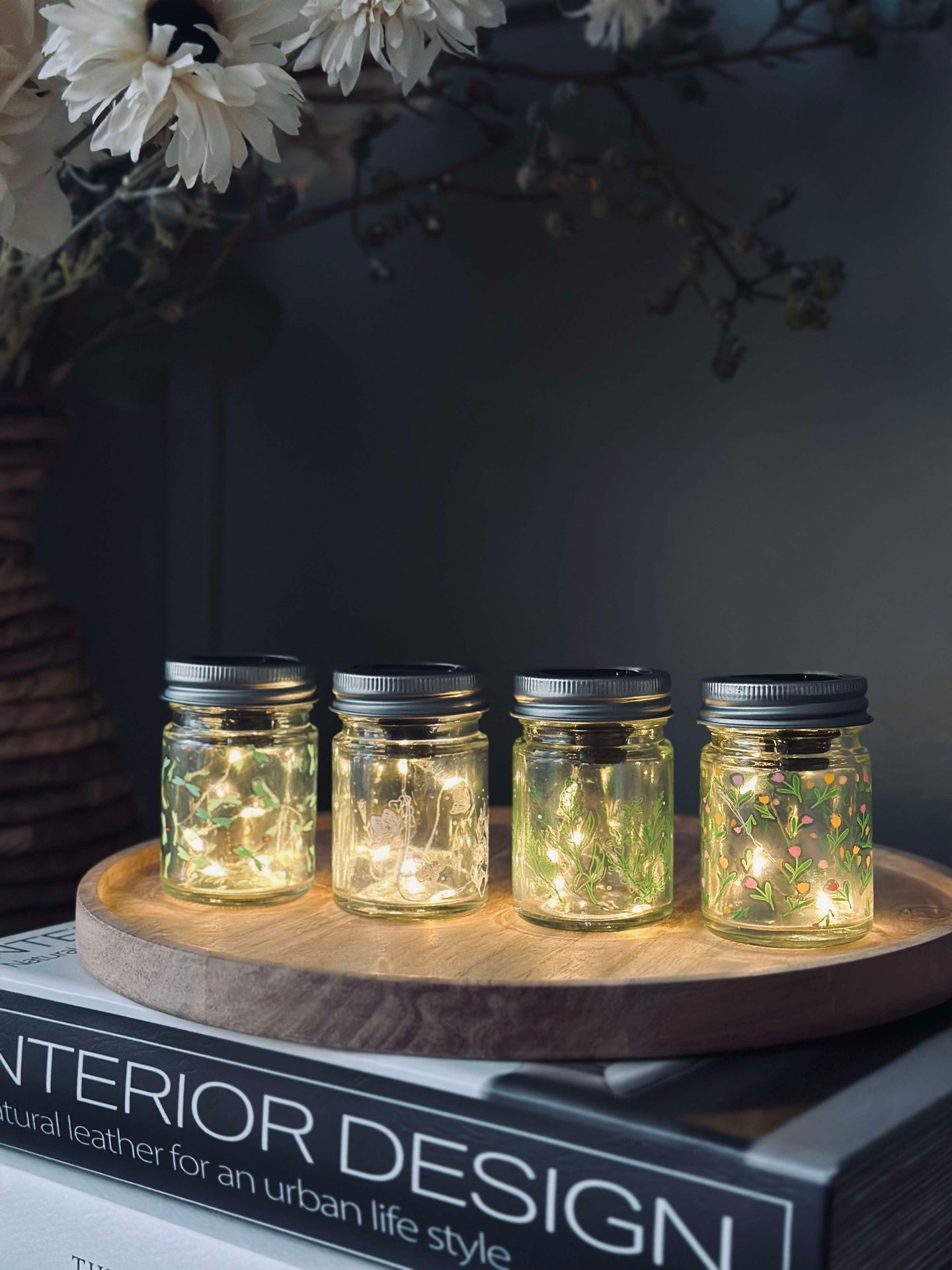 Mini Lykta med solceller - MIX