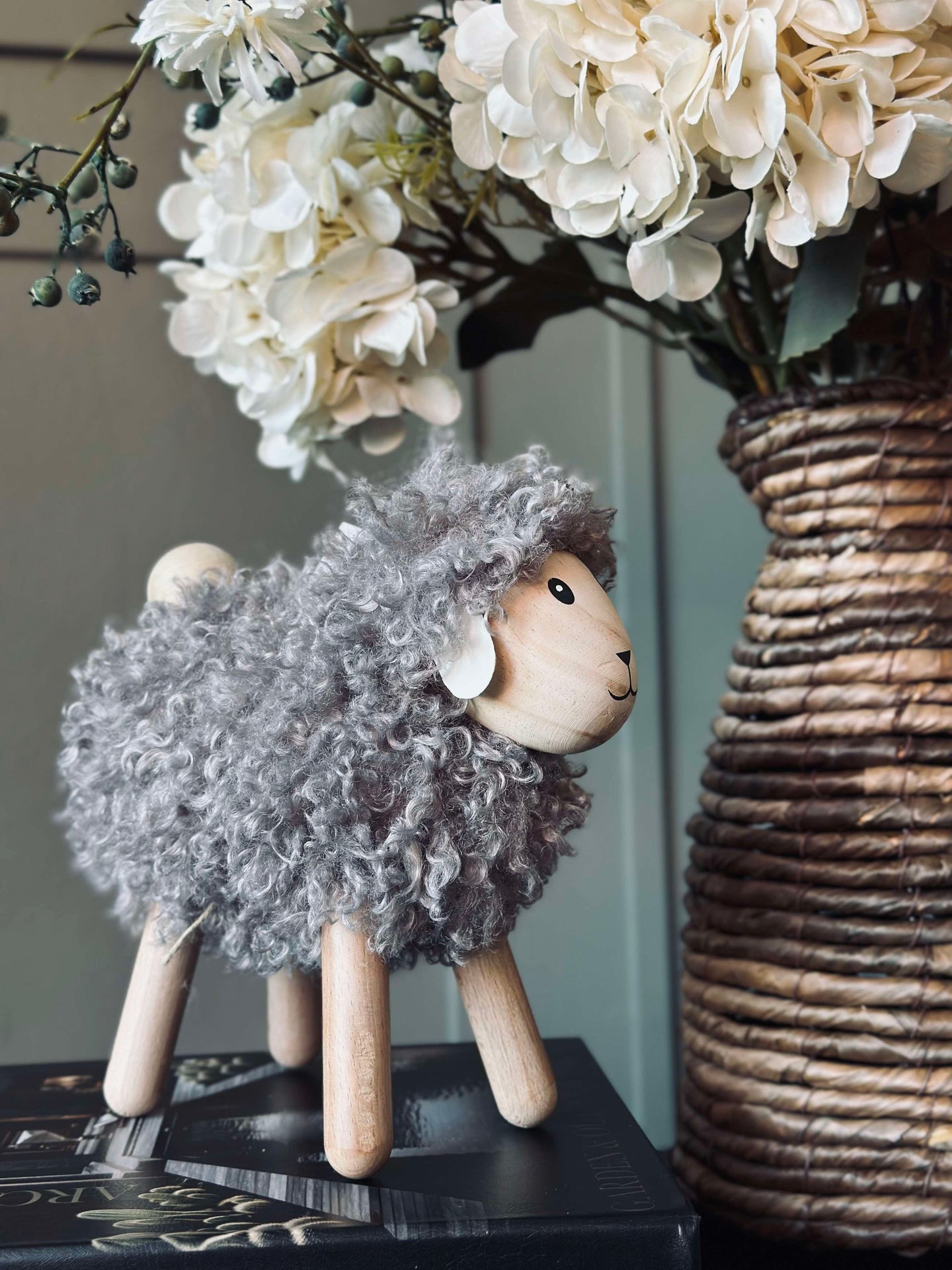 Långhårigt får - Grå XL