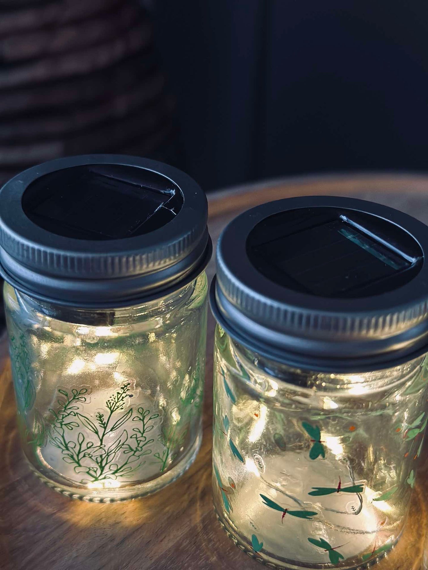 Mini Lykta med solceller - MIX