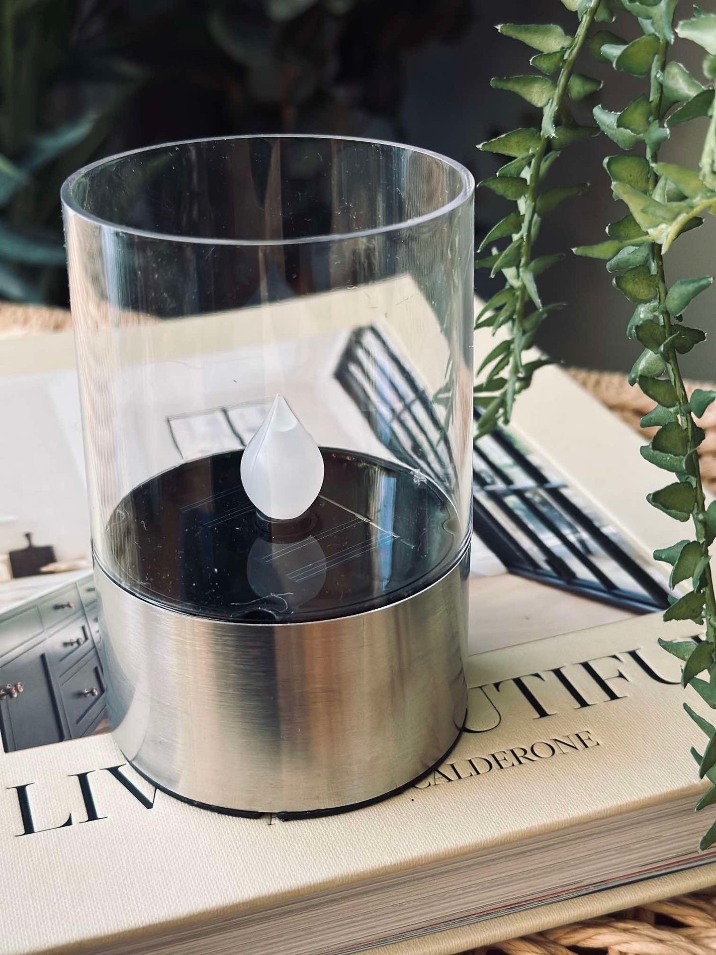 Ljusstake med solceller