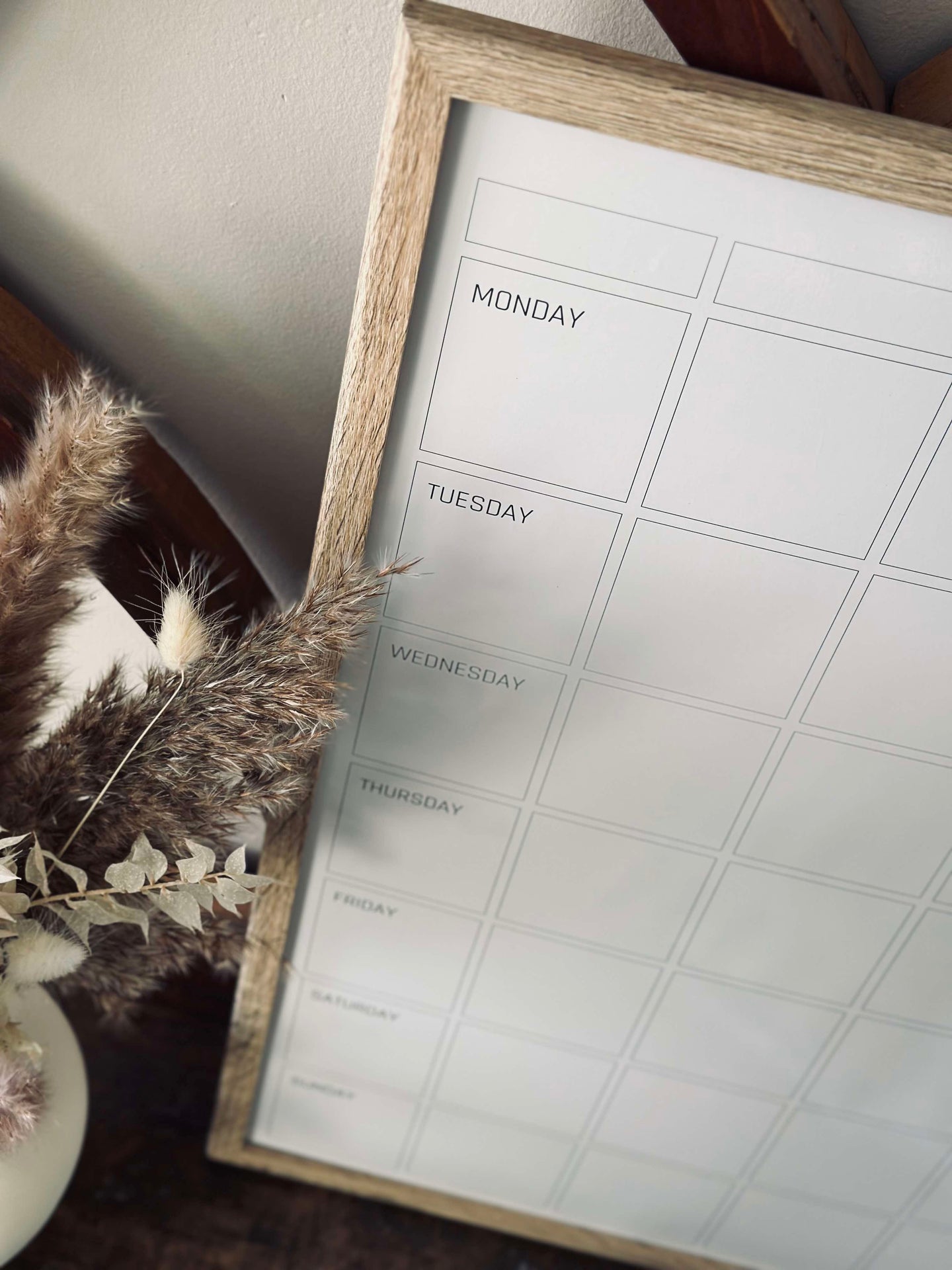 Magnetisk whiteboard - Planerare