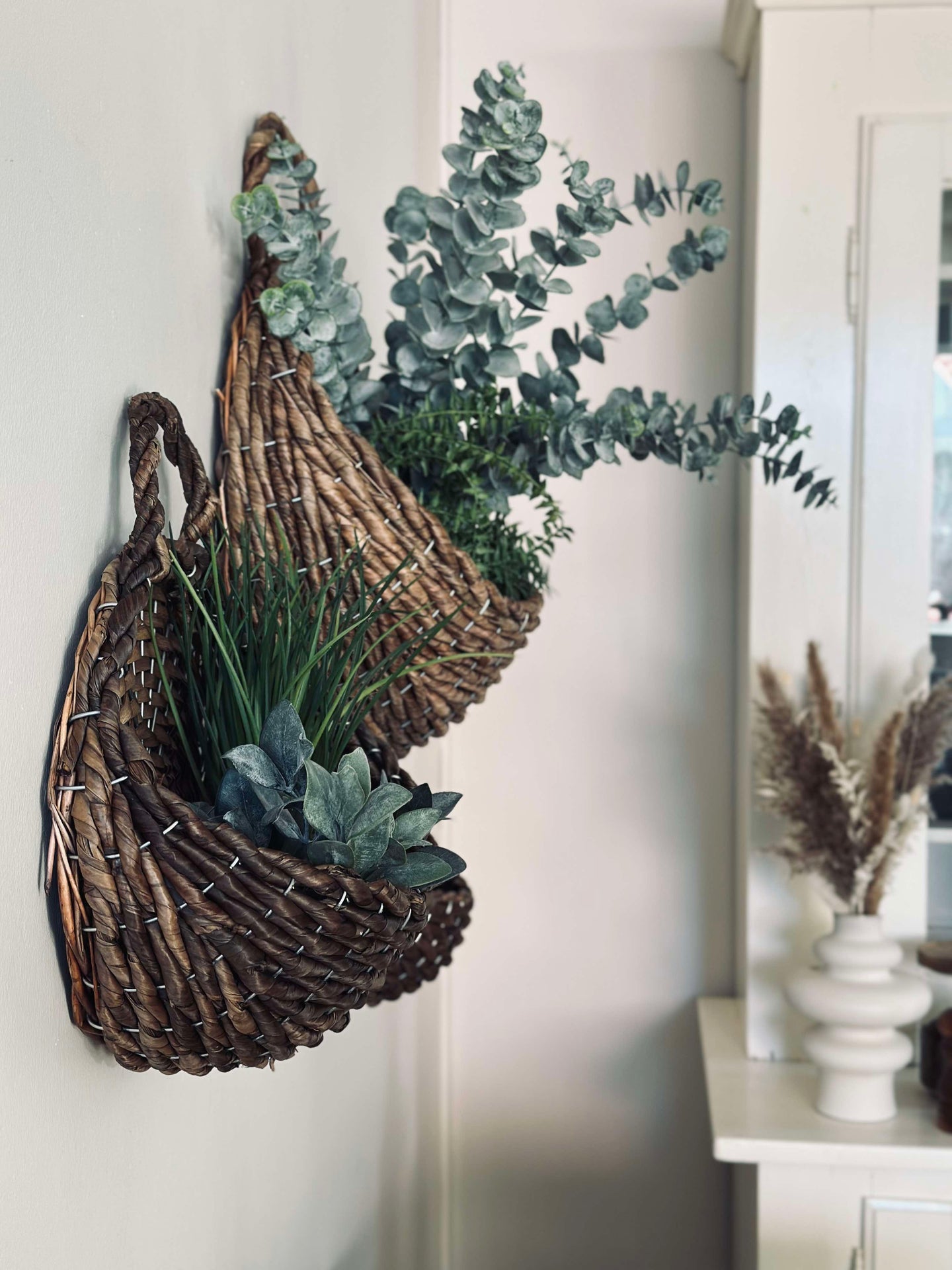 Hängkorgar - Set om 3 st