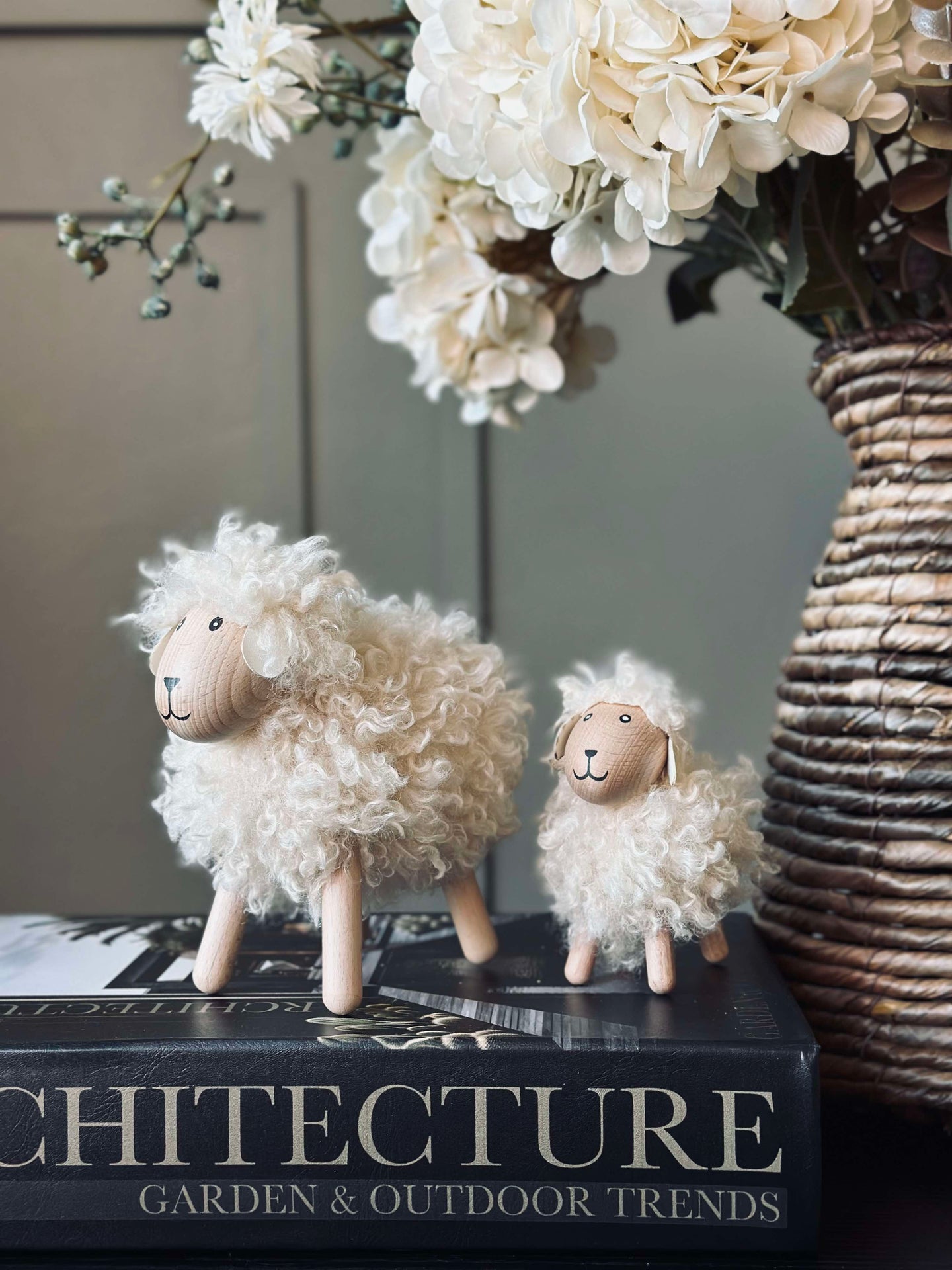 Får långhårig - Natur Stor