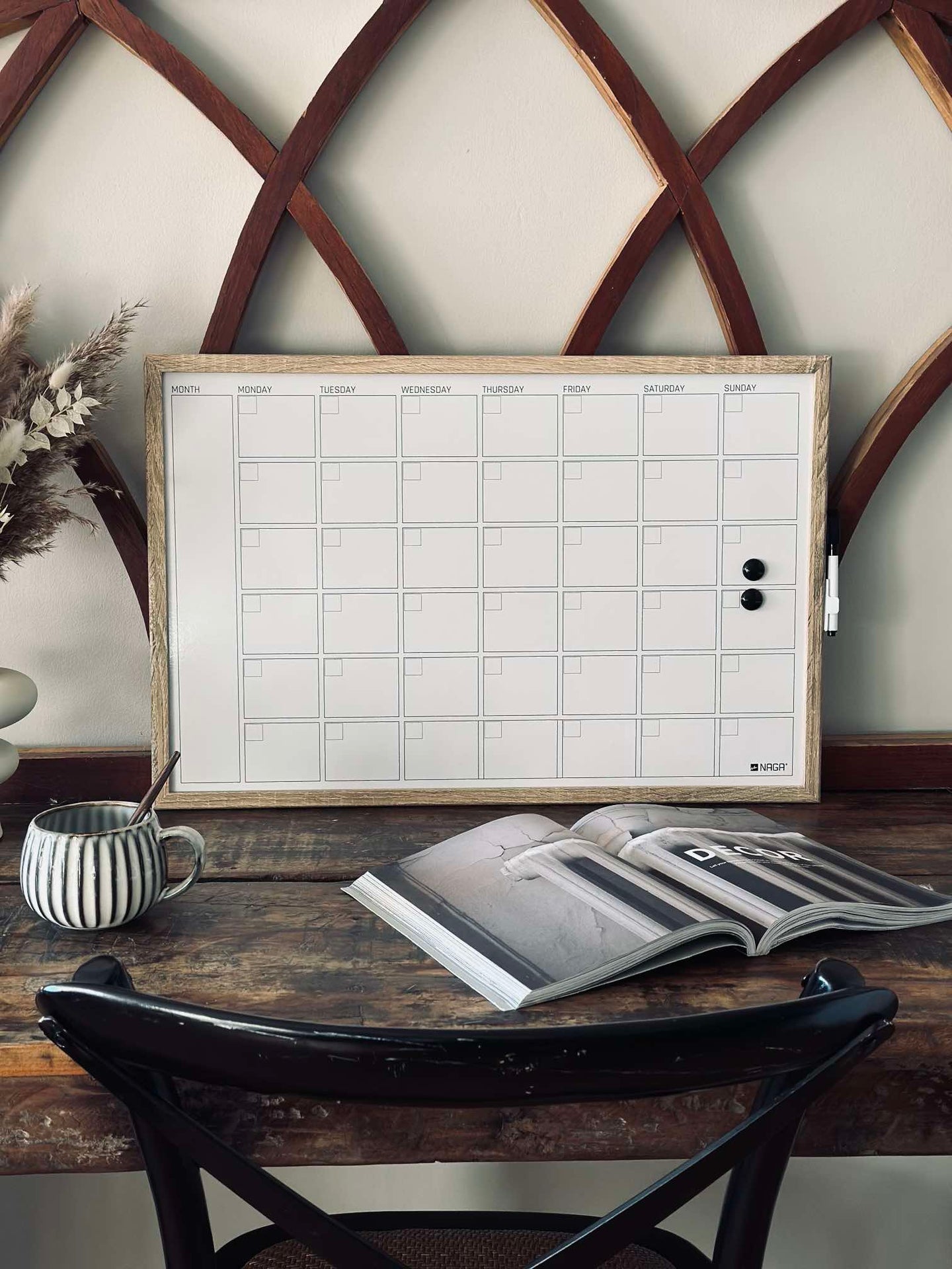 Whiteboard - Månadstavla