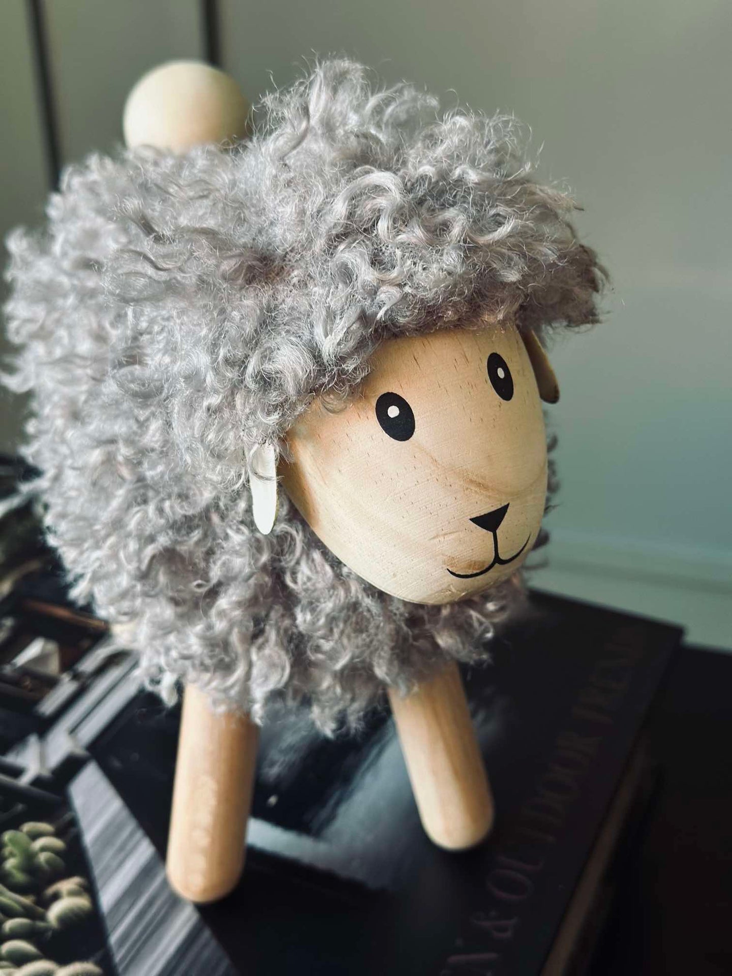 Långhårigt får - Grå XL