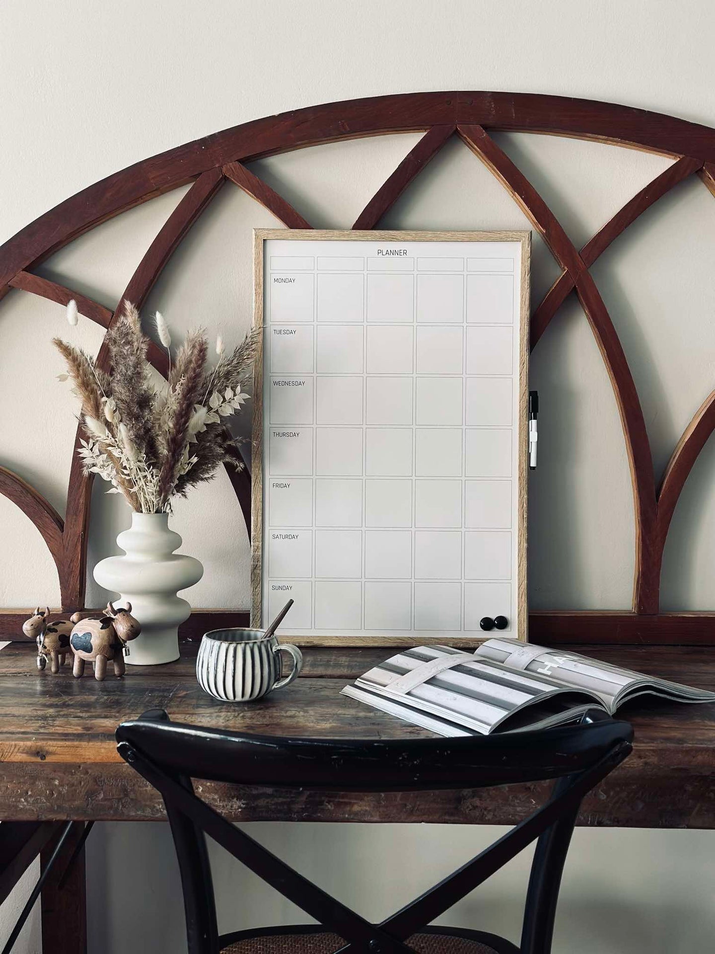 Magnetisk whiteboard - Planerare