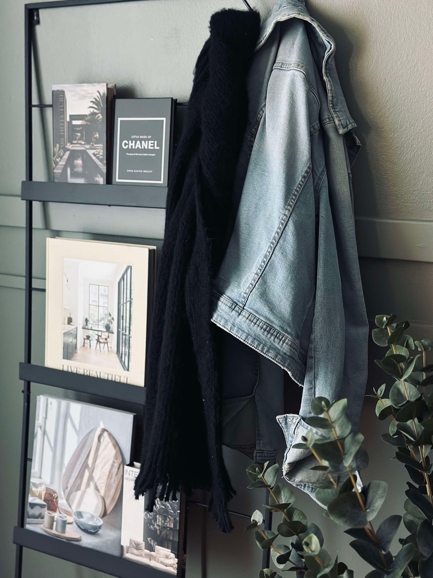 Sjal svart - Supermjuk