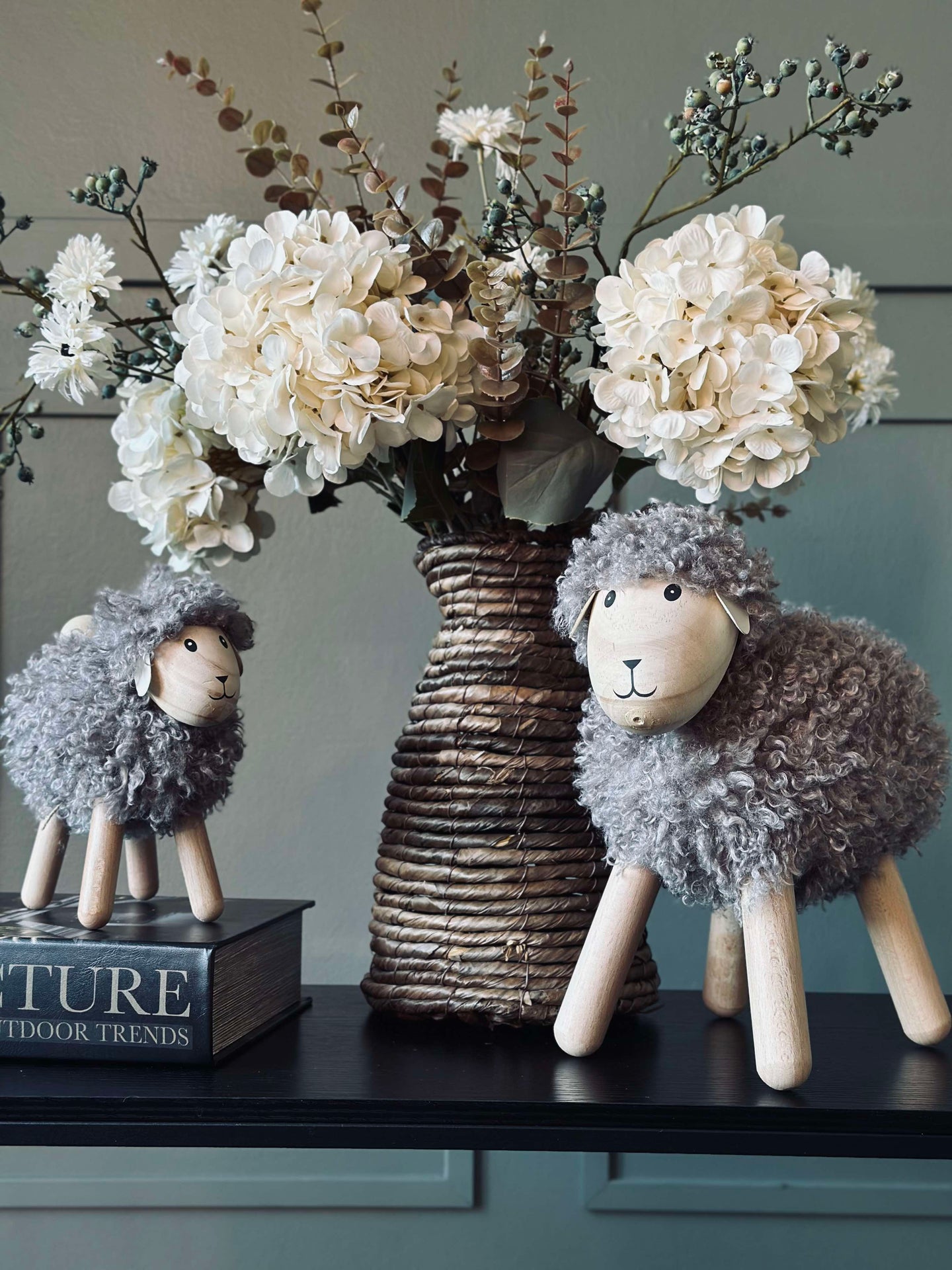 Långhårigt får - Grå XXL