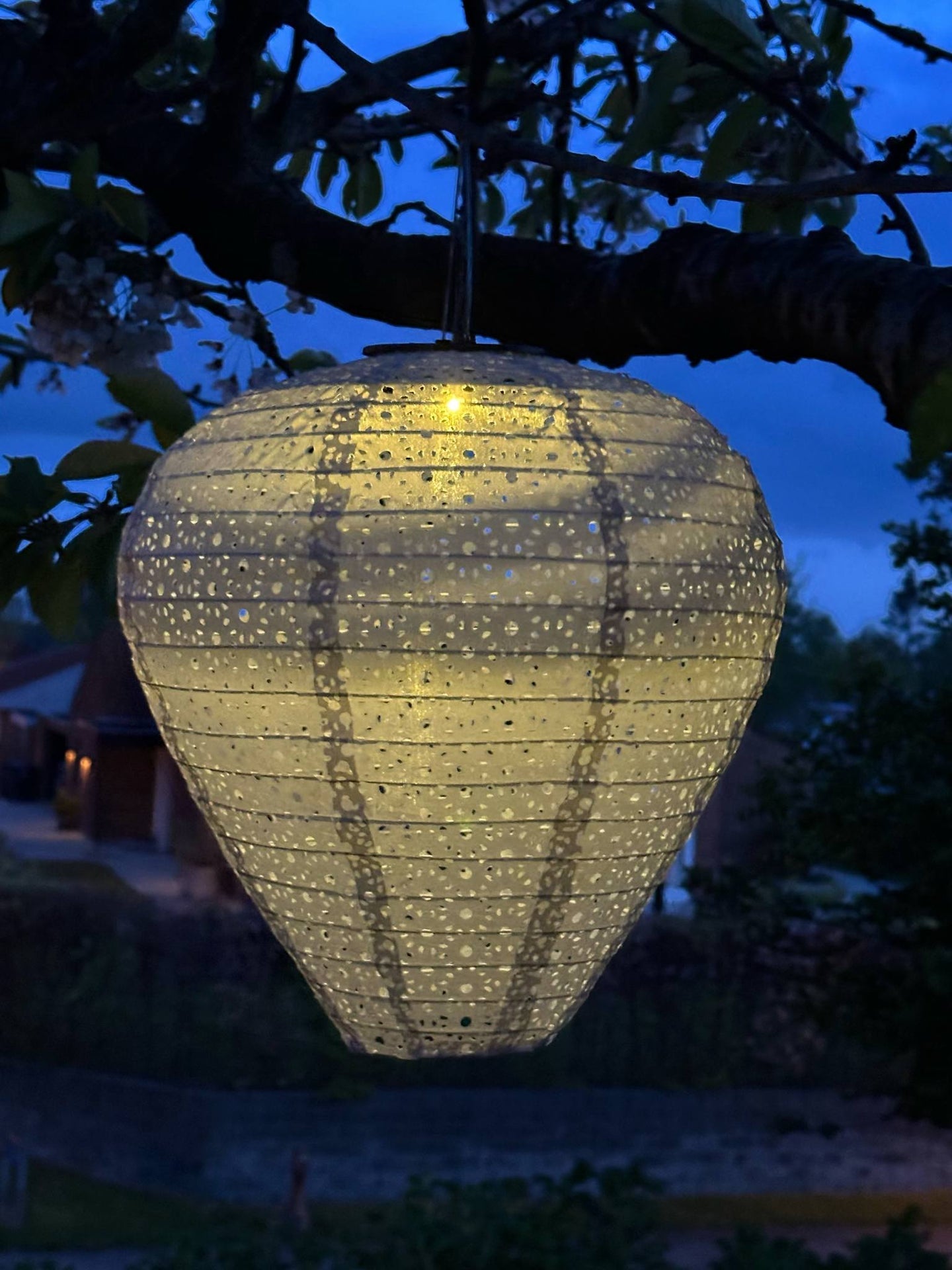 Solcellslampa - Sten