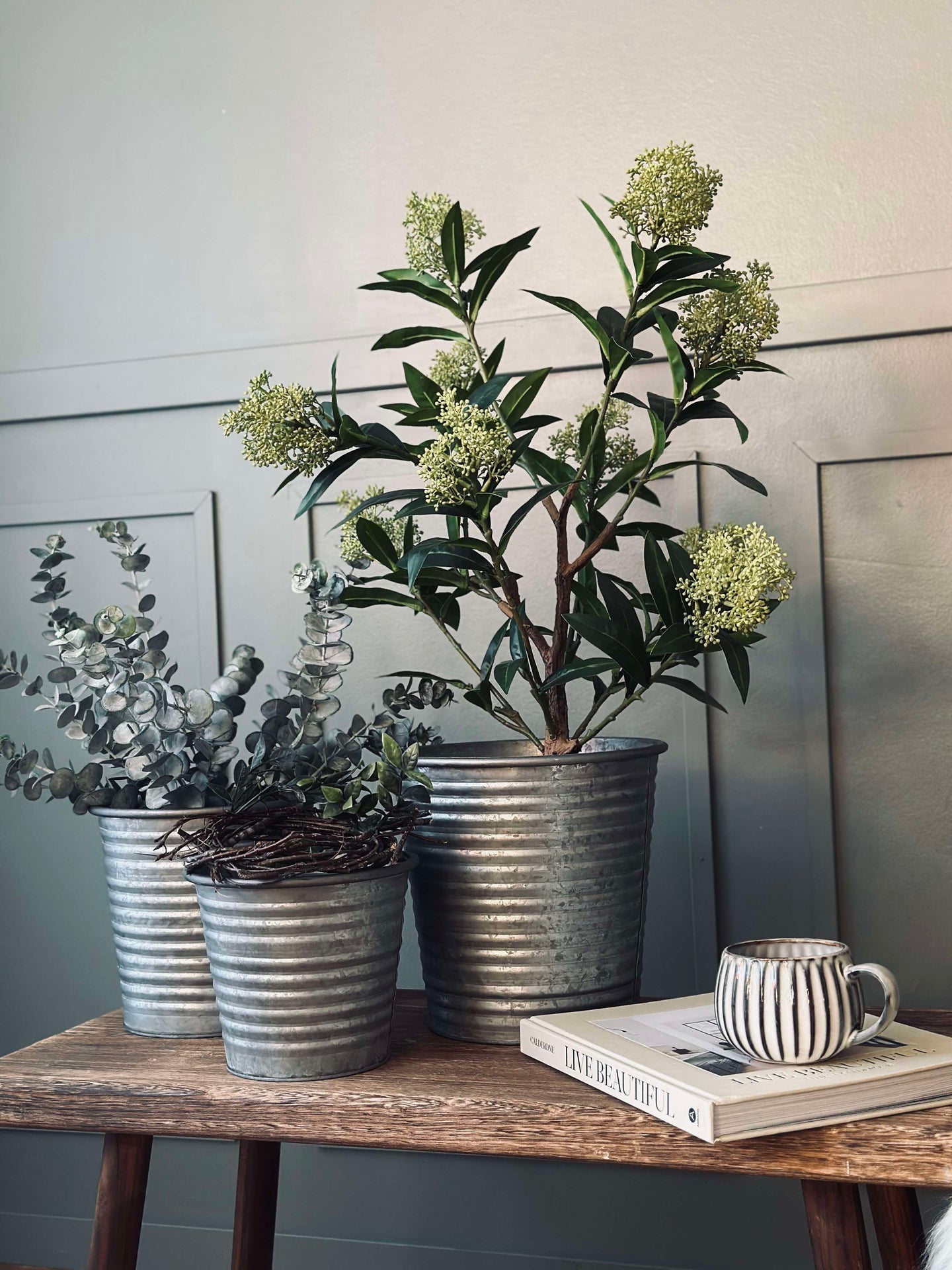 Zinkkruka - Set om 3 st.