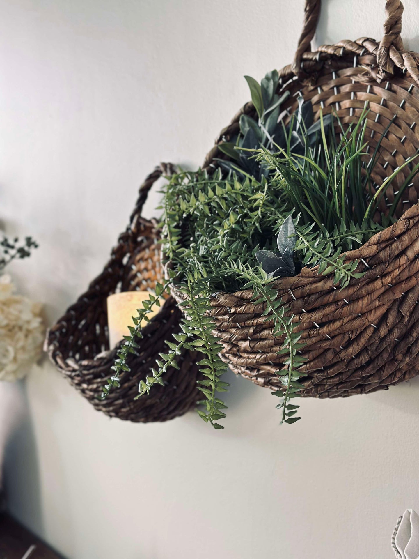 Hängkorgar - Set om 3 st