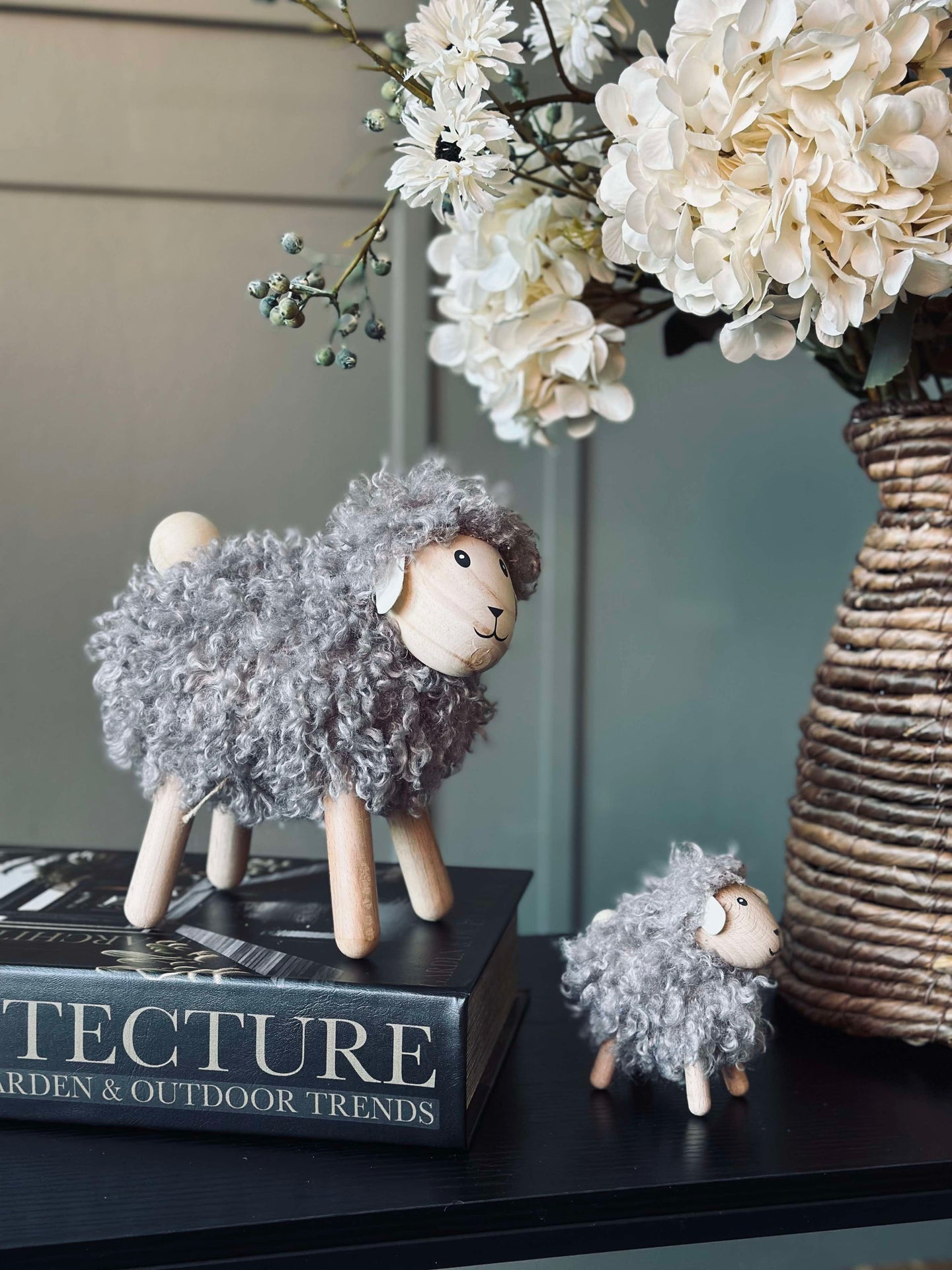 Långhårigt får - Grå XL